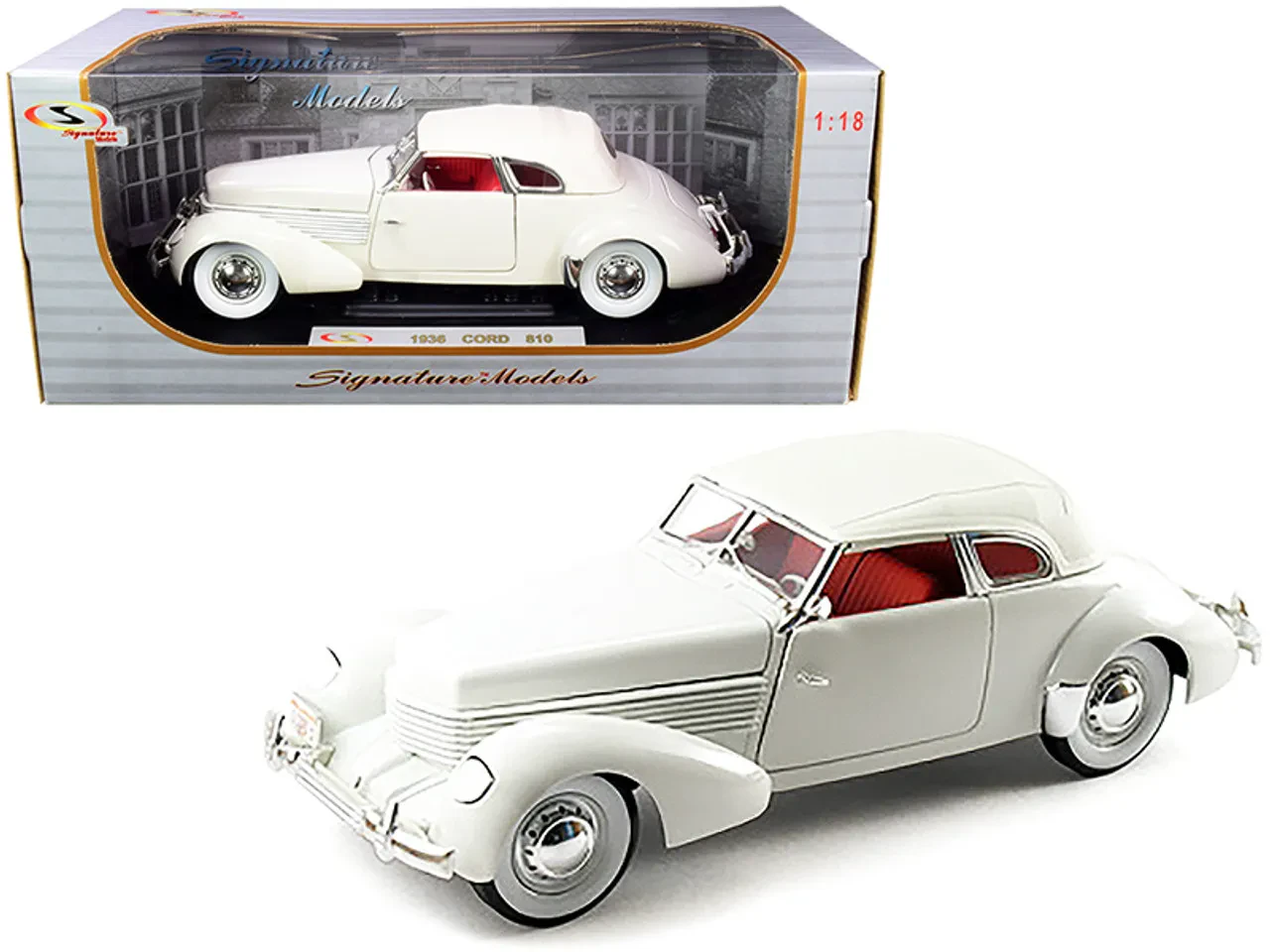Cord 810 diecast model close up