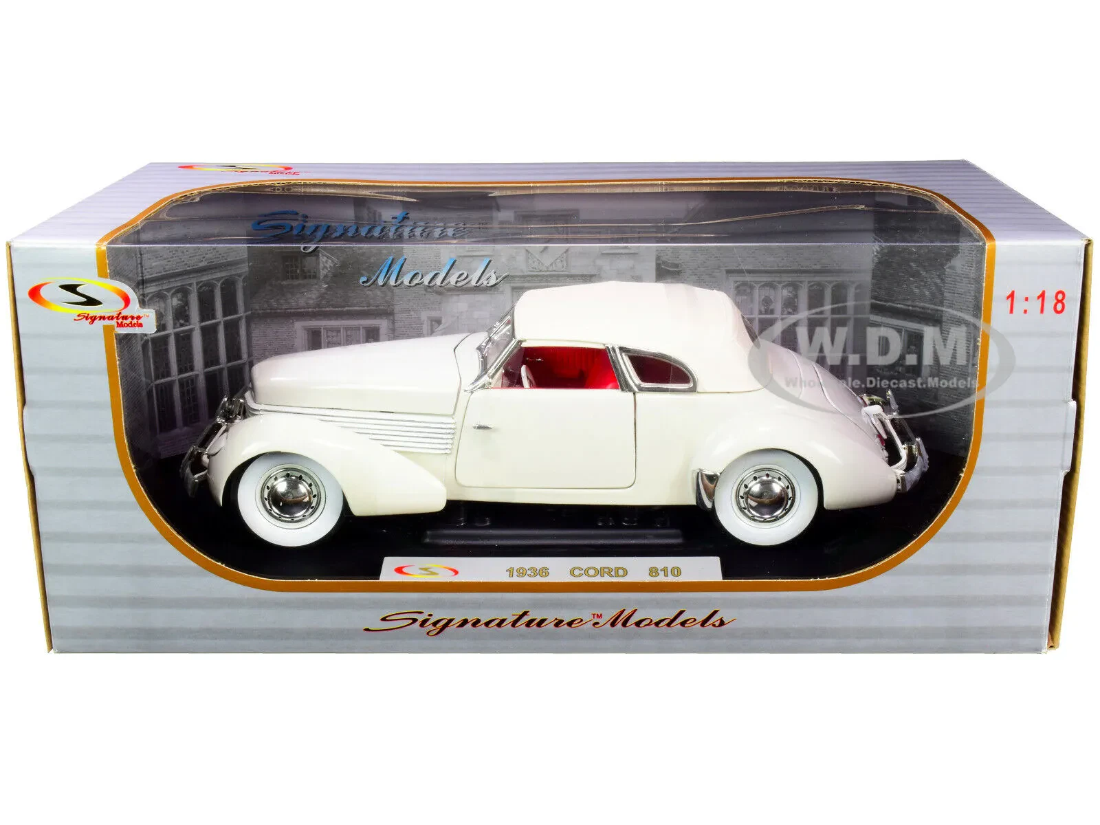 Cord 810 diecast model red