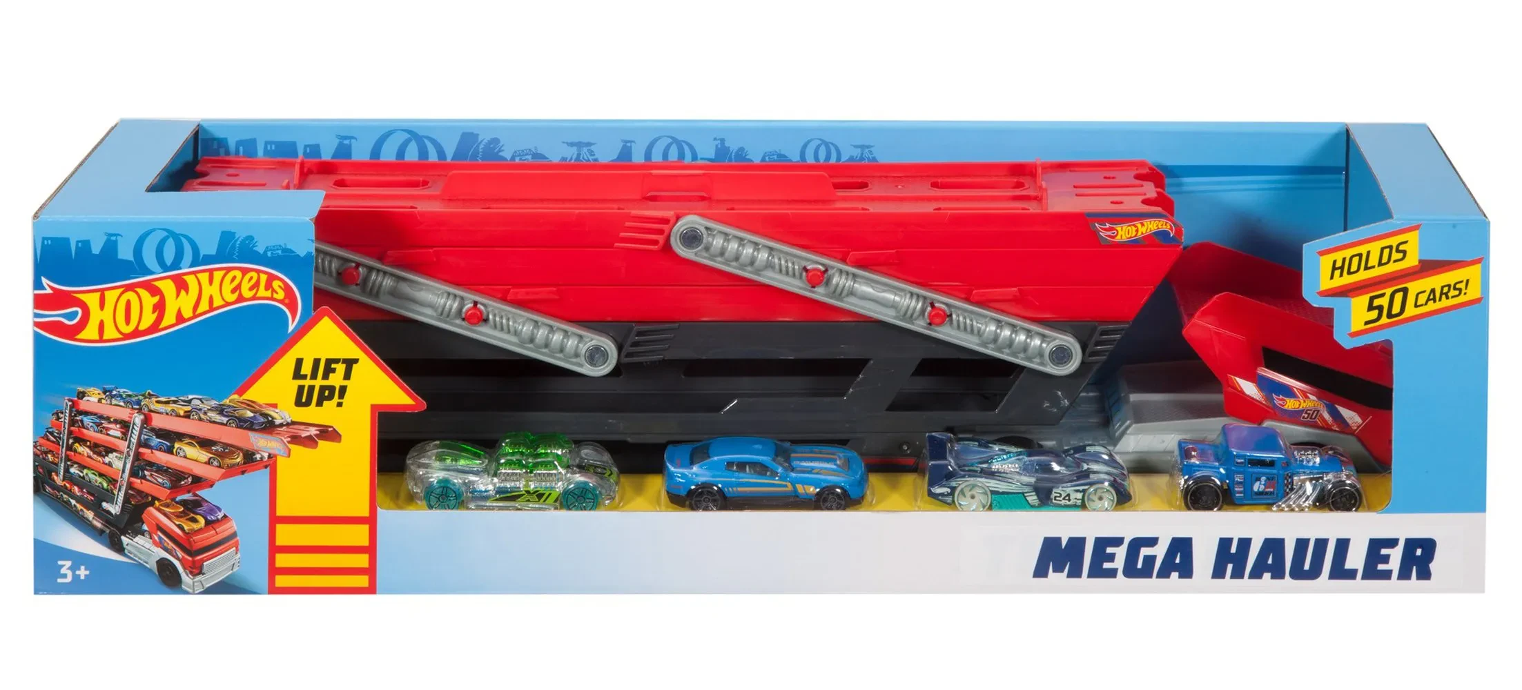 Hot Wheels CDJ19 Mega Hauler Unboxing