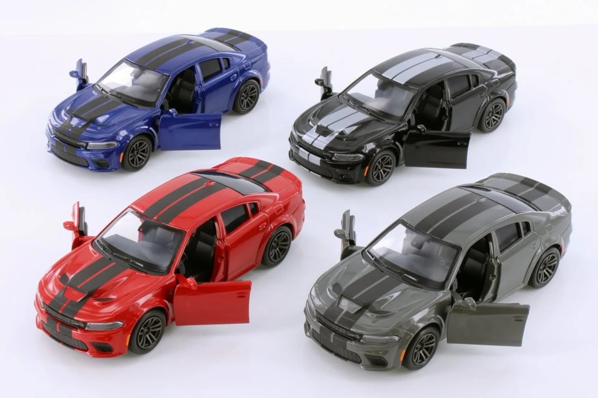 Various Dodge Charger diecast models