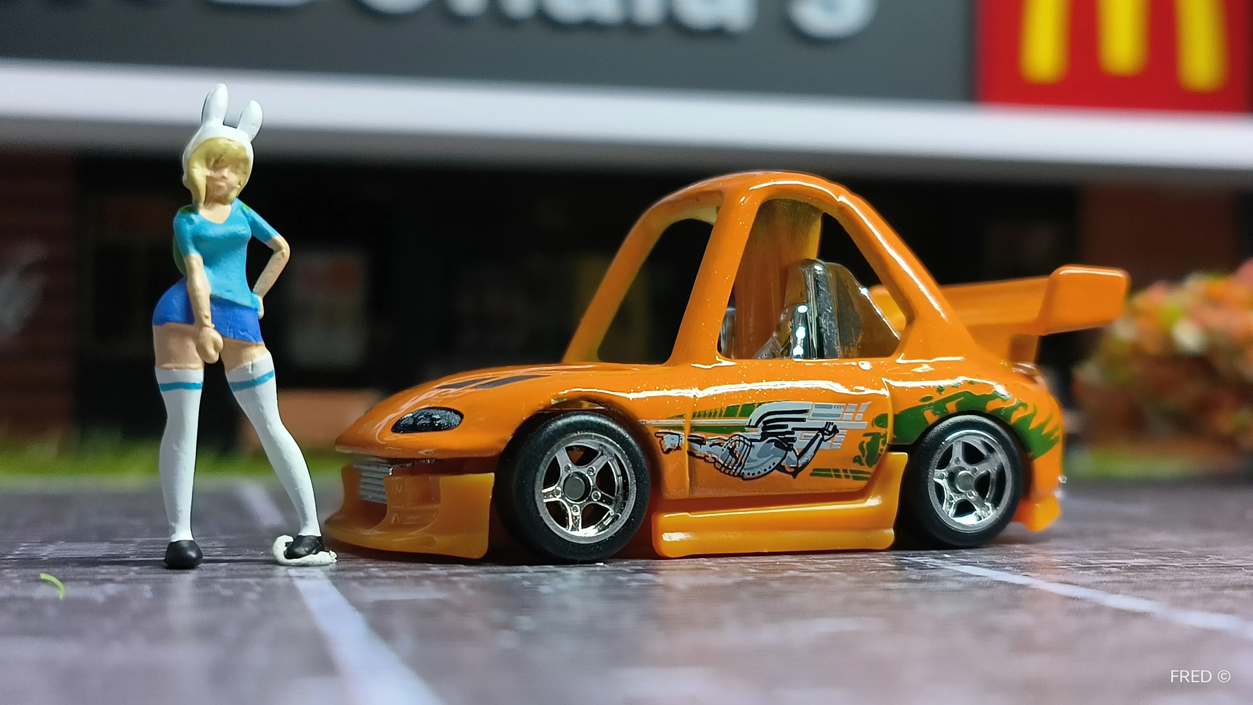 Fred diecast variations