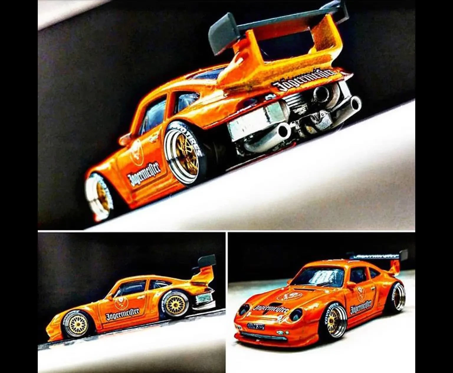 Customized diecast RC car
