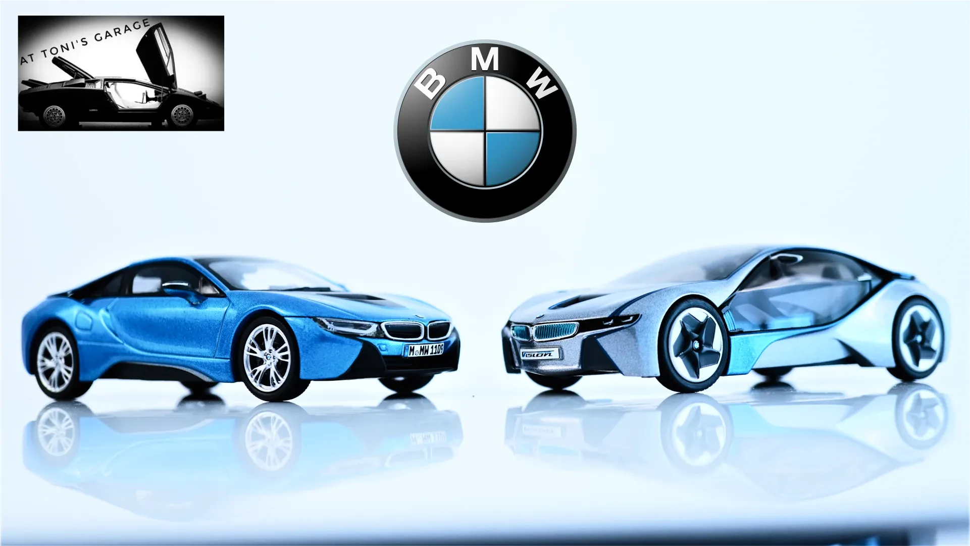 BMW i8 diecast comparison