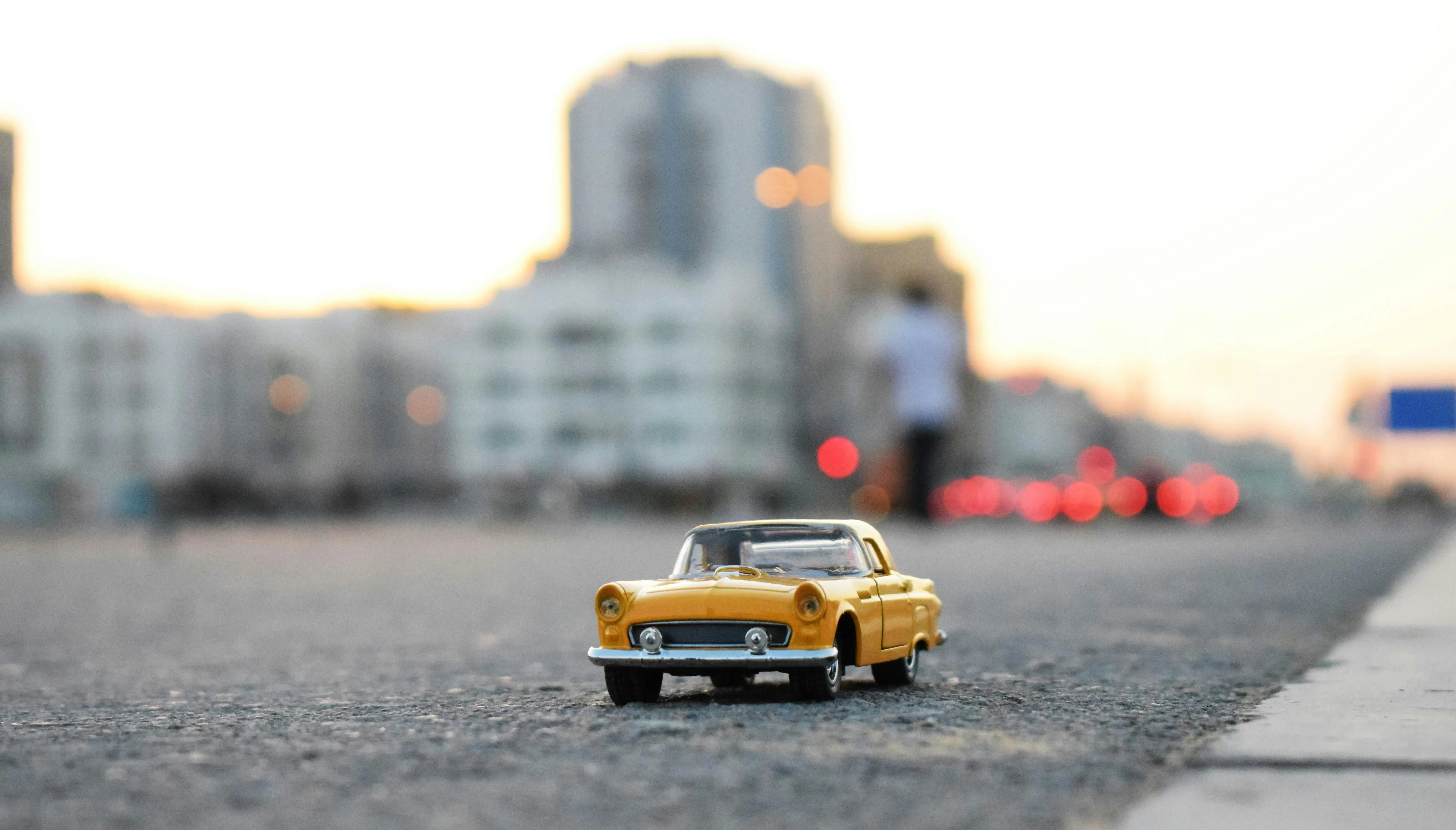 happy customer with diecast cars