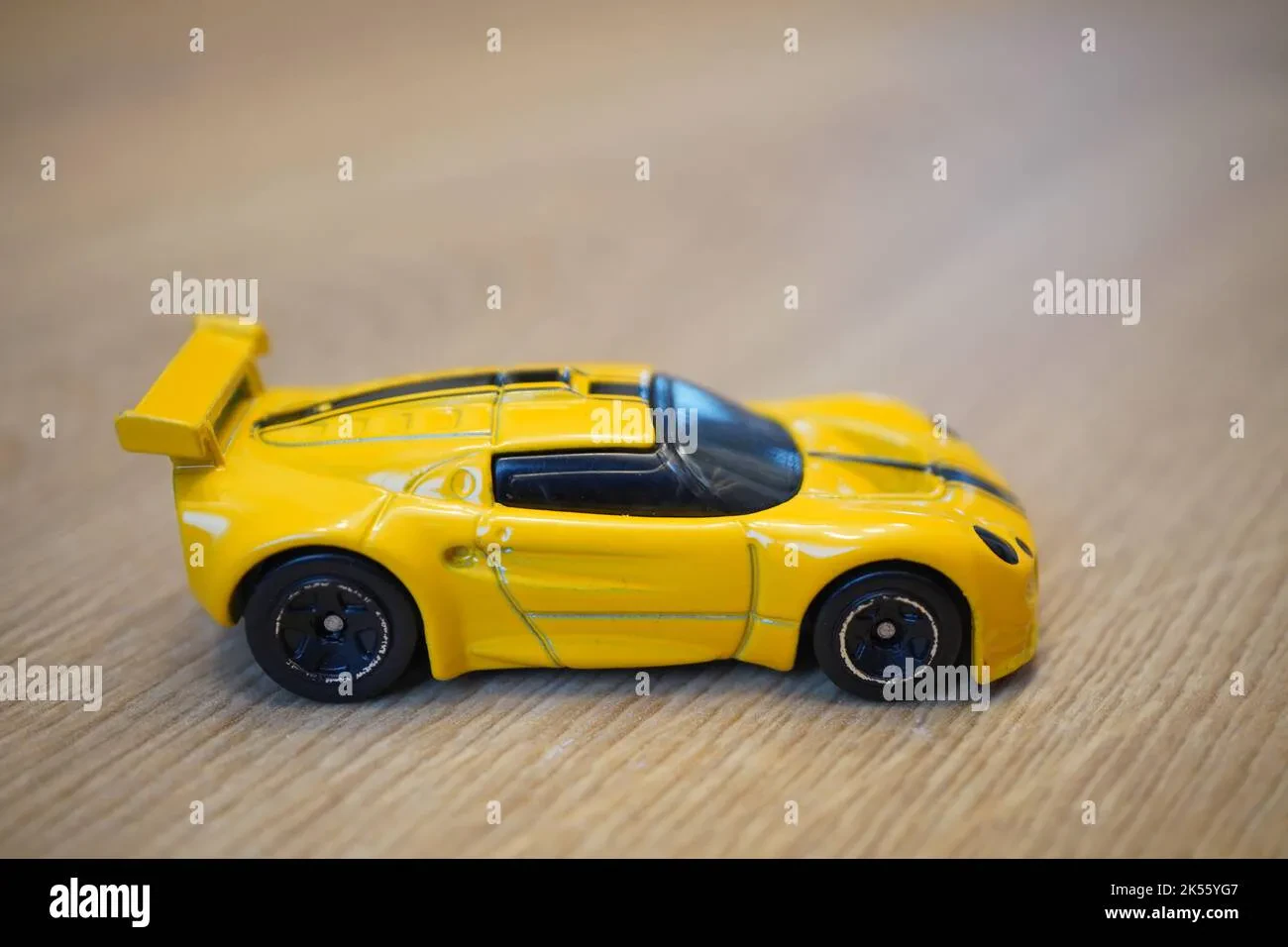 Hot Wheels yellow car
