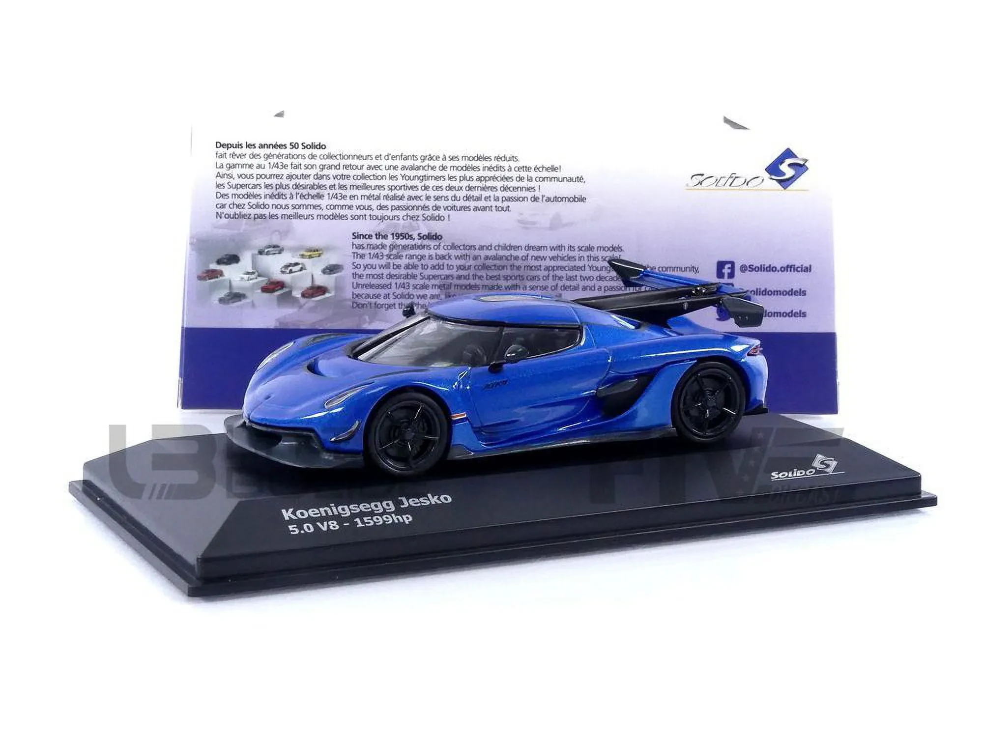 Koenigsegg Jesko diecast model
