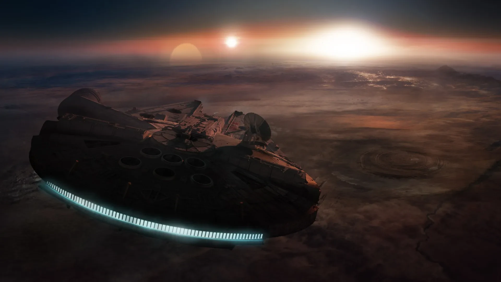 Disney Store Star Wars Diecast Millennium Falcon
