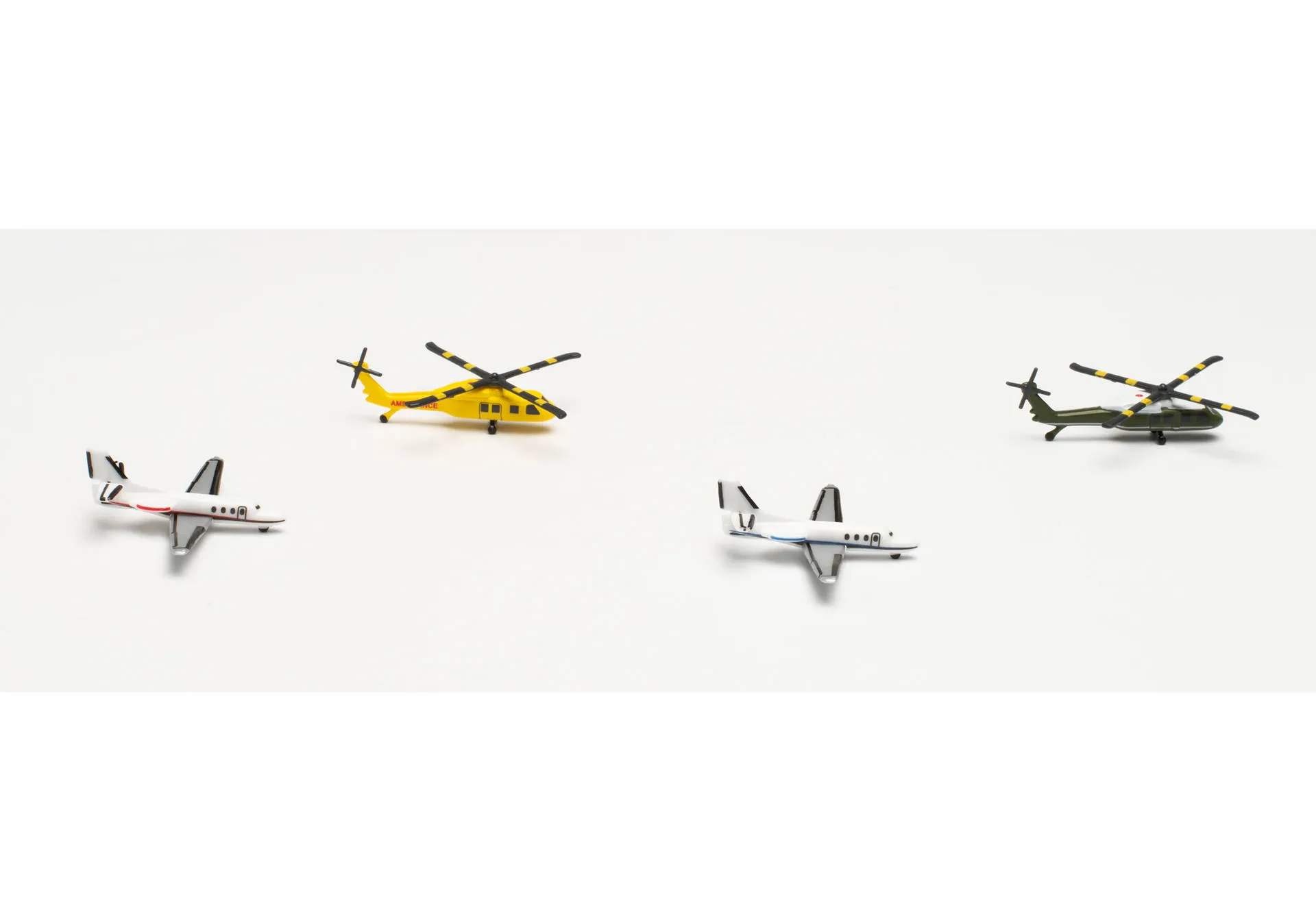 Herpa diecast helicopter