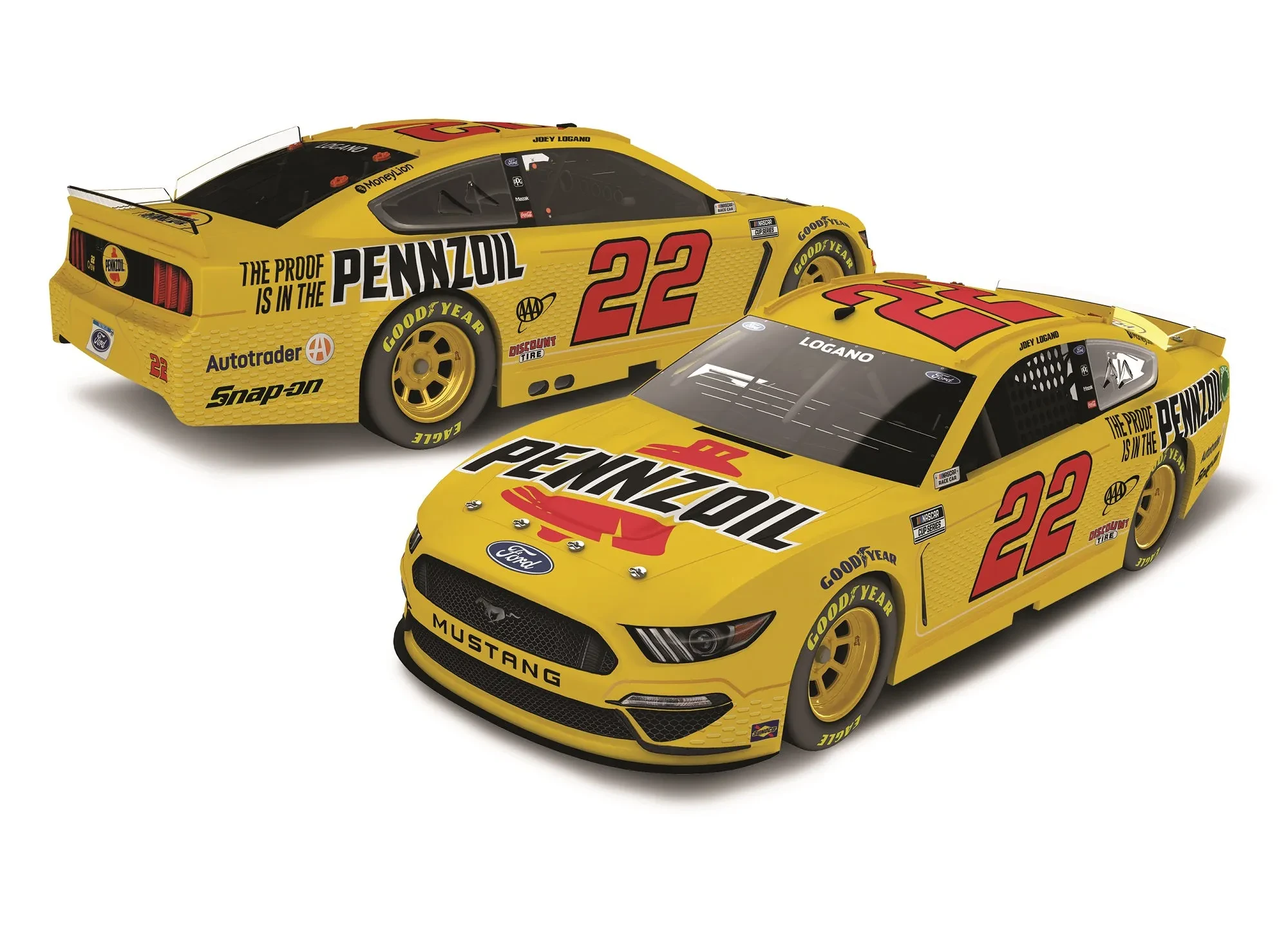 Joey Logano Pennzoil Diecast