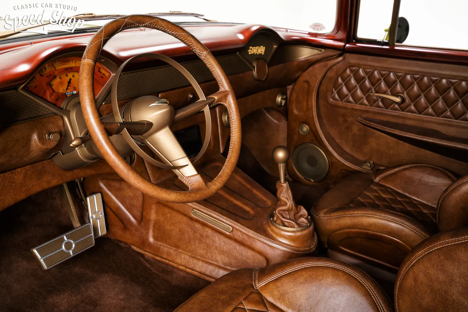 Diecast car shop interior