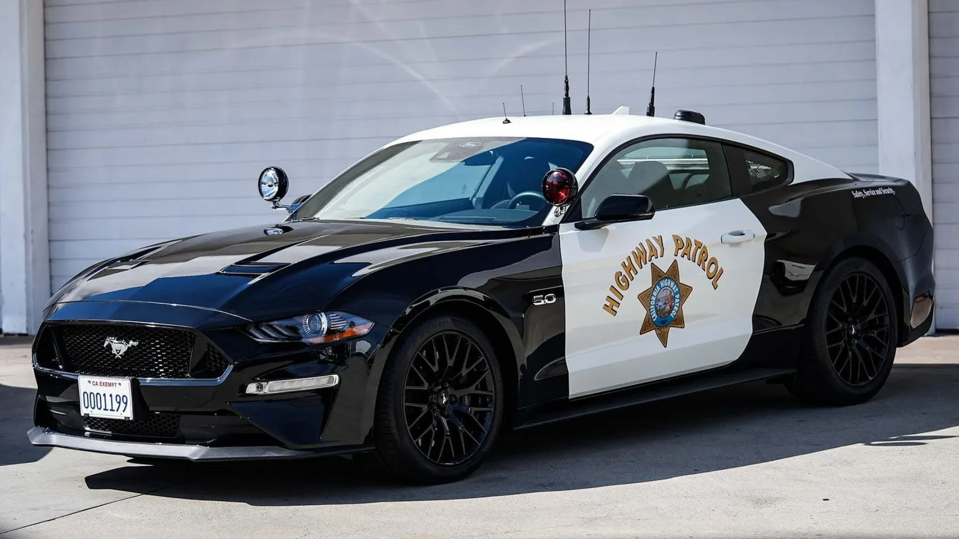 1967 Ford Mustang Police Car Diecast