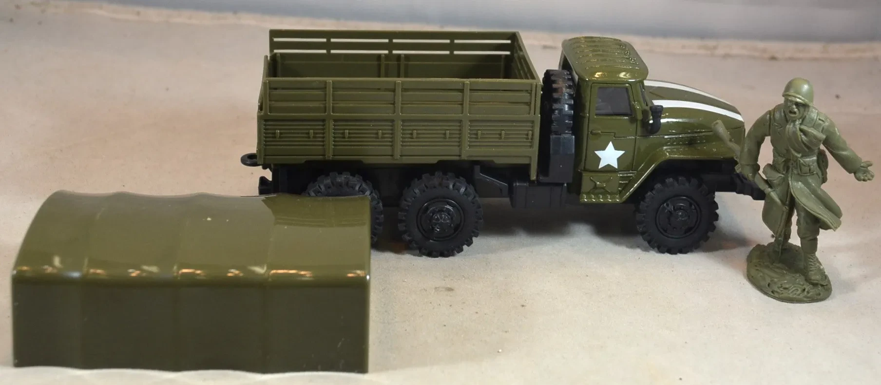 Custom painted diecast truck