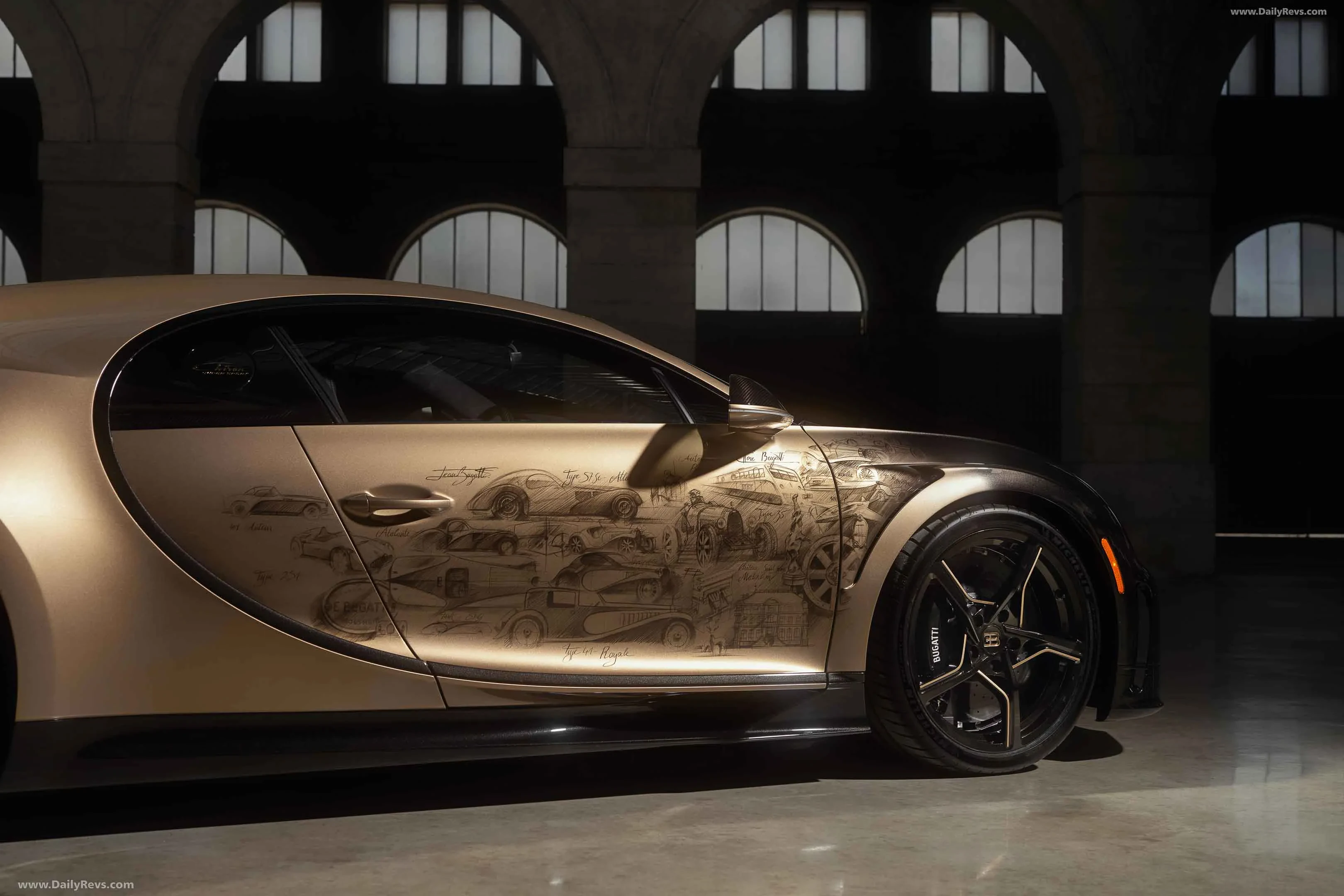 2024 Bugatti Chiron diecast image
