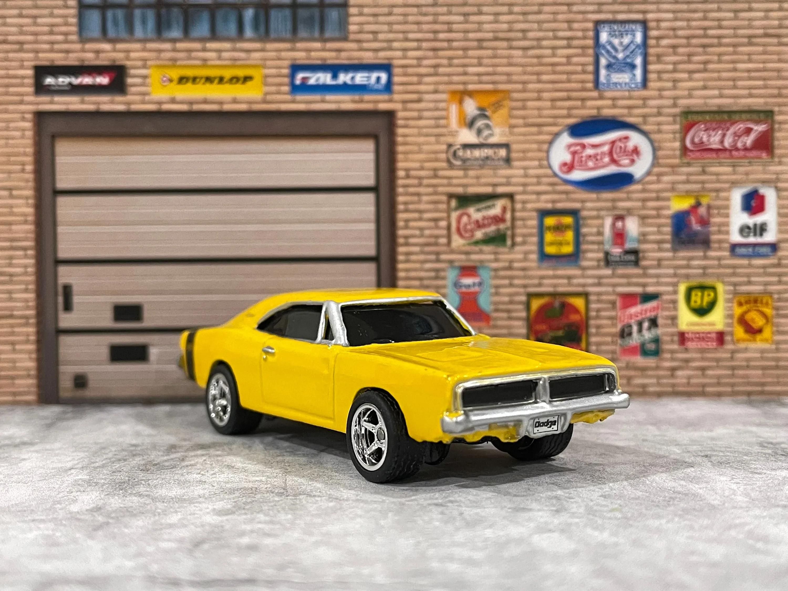Finished customized diecast car