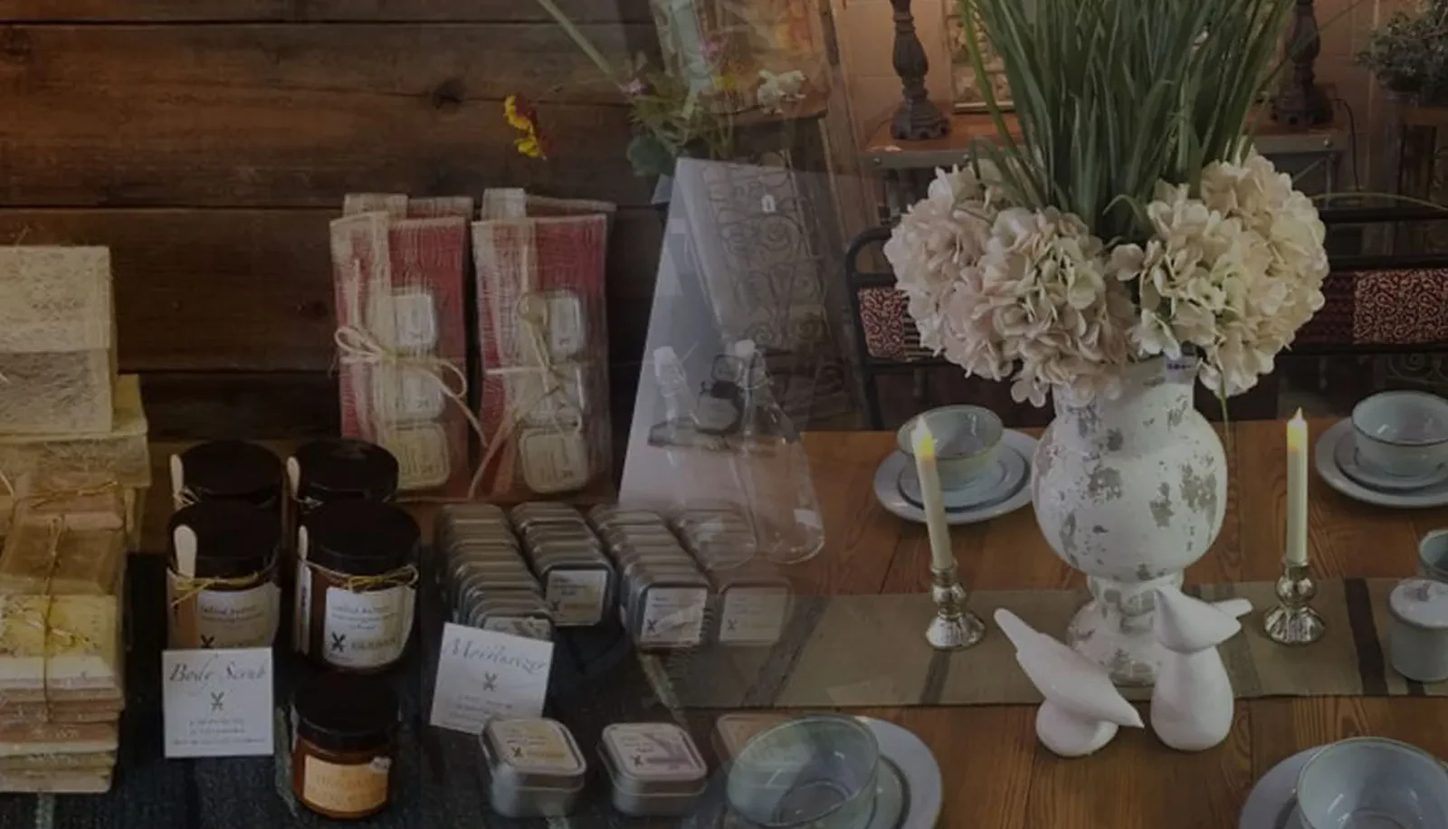 Dealer Booth with Rare Finds