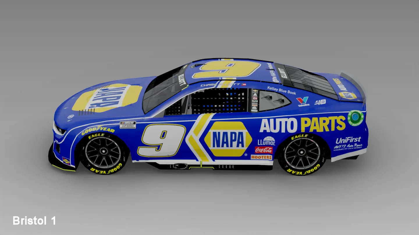 Chase Elliott Daytona 500 Win Diecast 2024