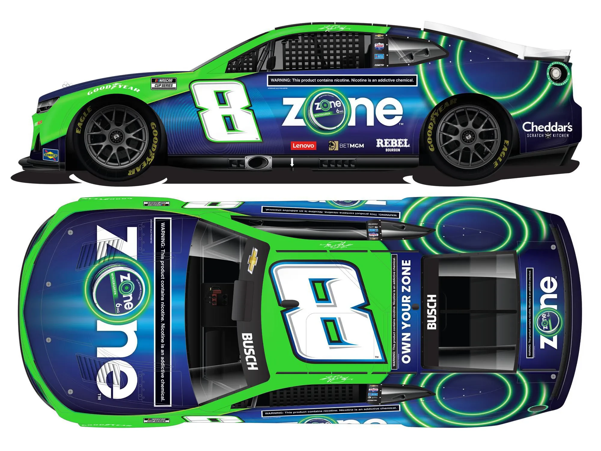 Kyle Busch 2024 Diecast