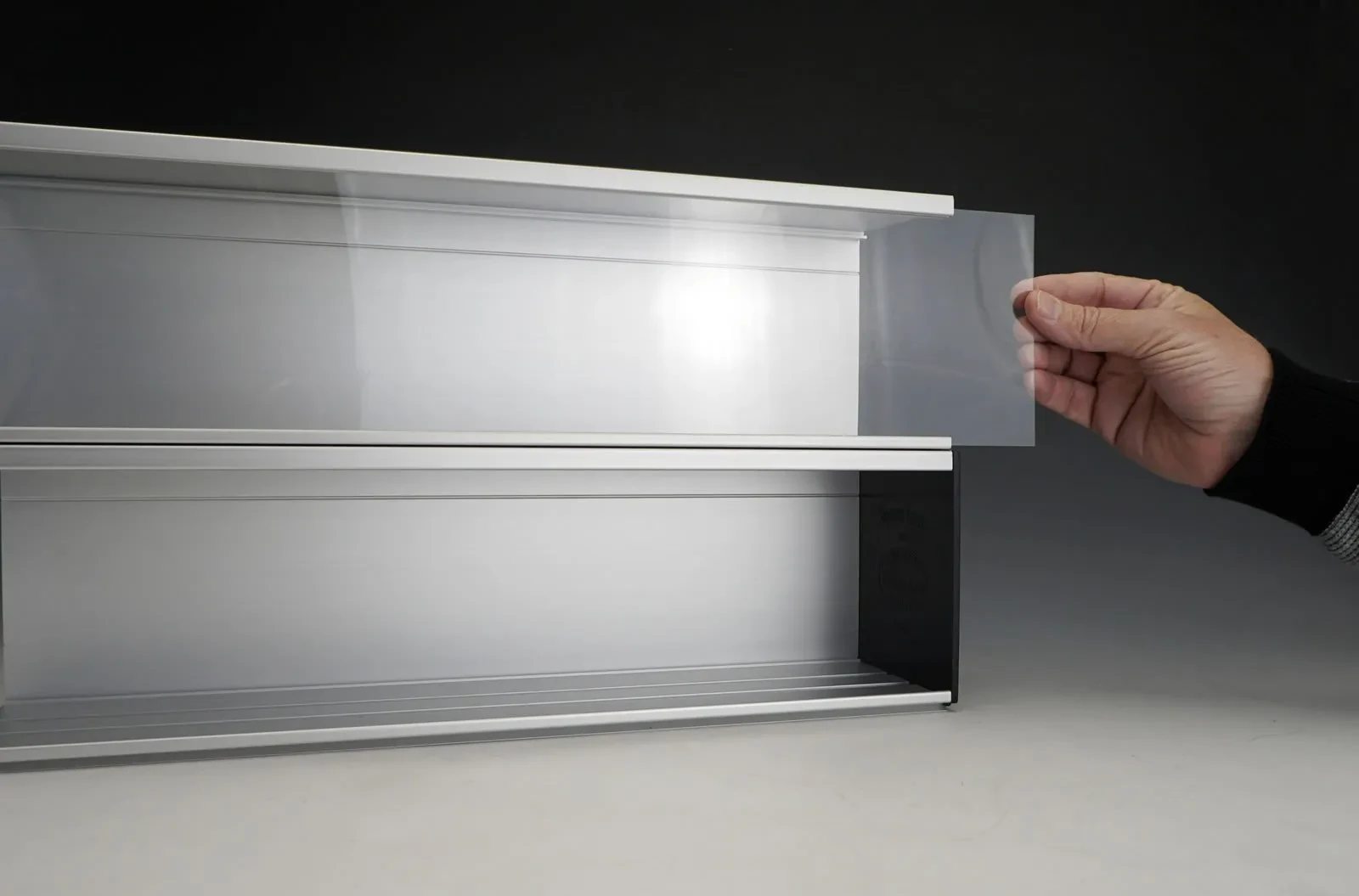 Display Case with Silverado Diecast