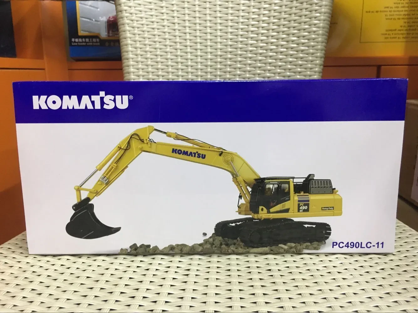 Komatsu diecast model