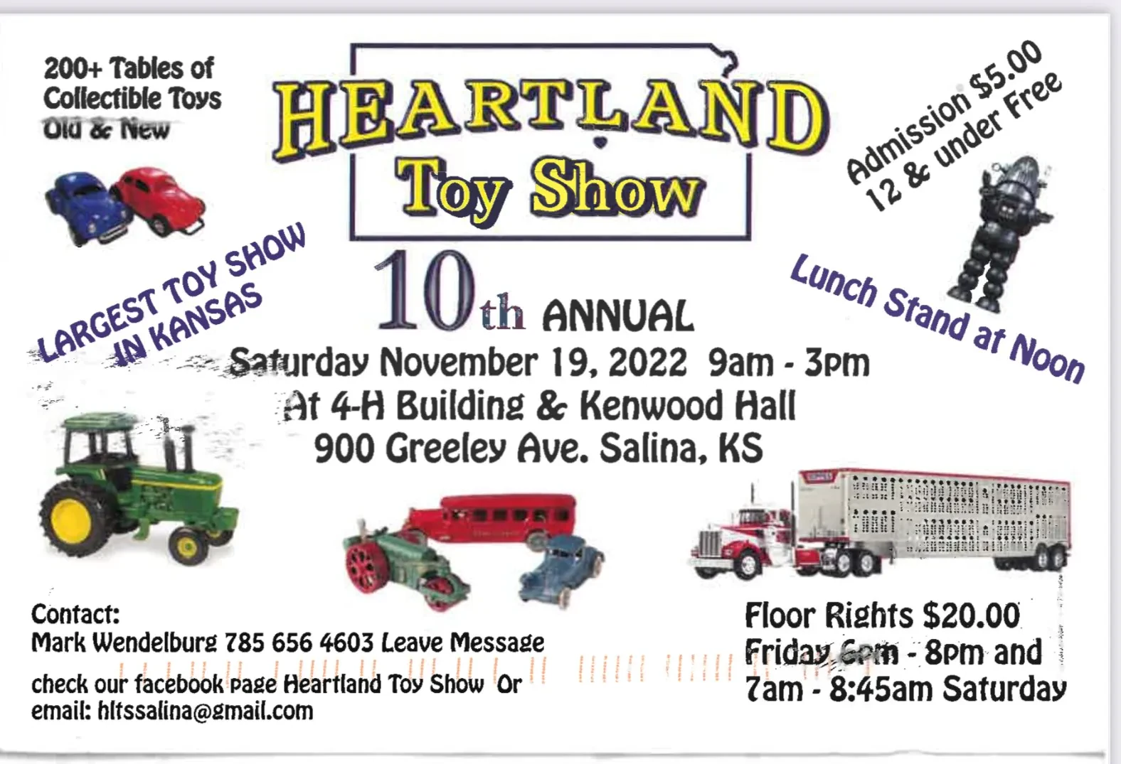 Crowds at the toy show