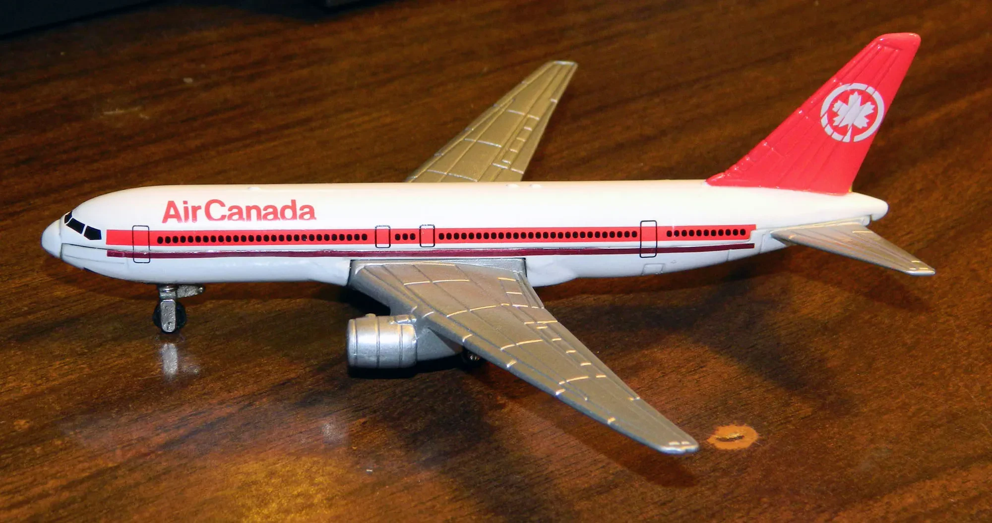 Airplane diecast model