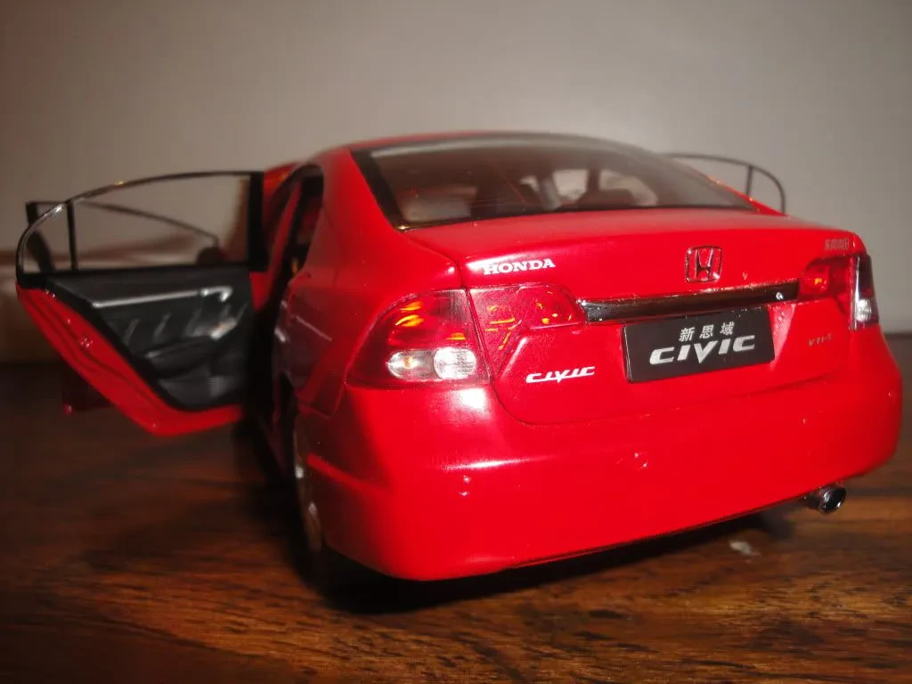8th gen Civic diecast red