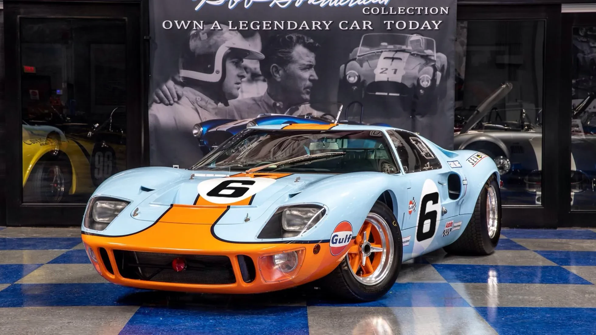 Ford GT40 Gulf Livery Diecast