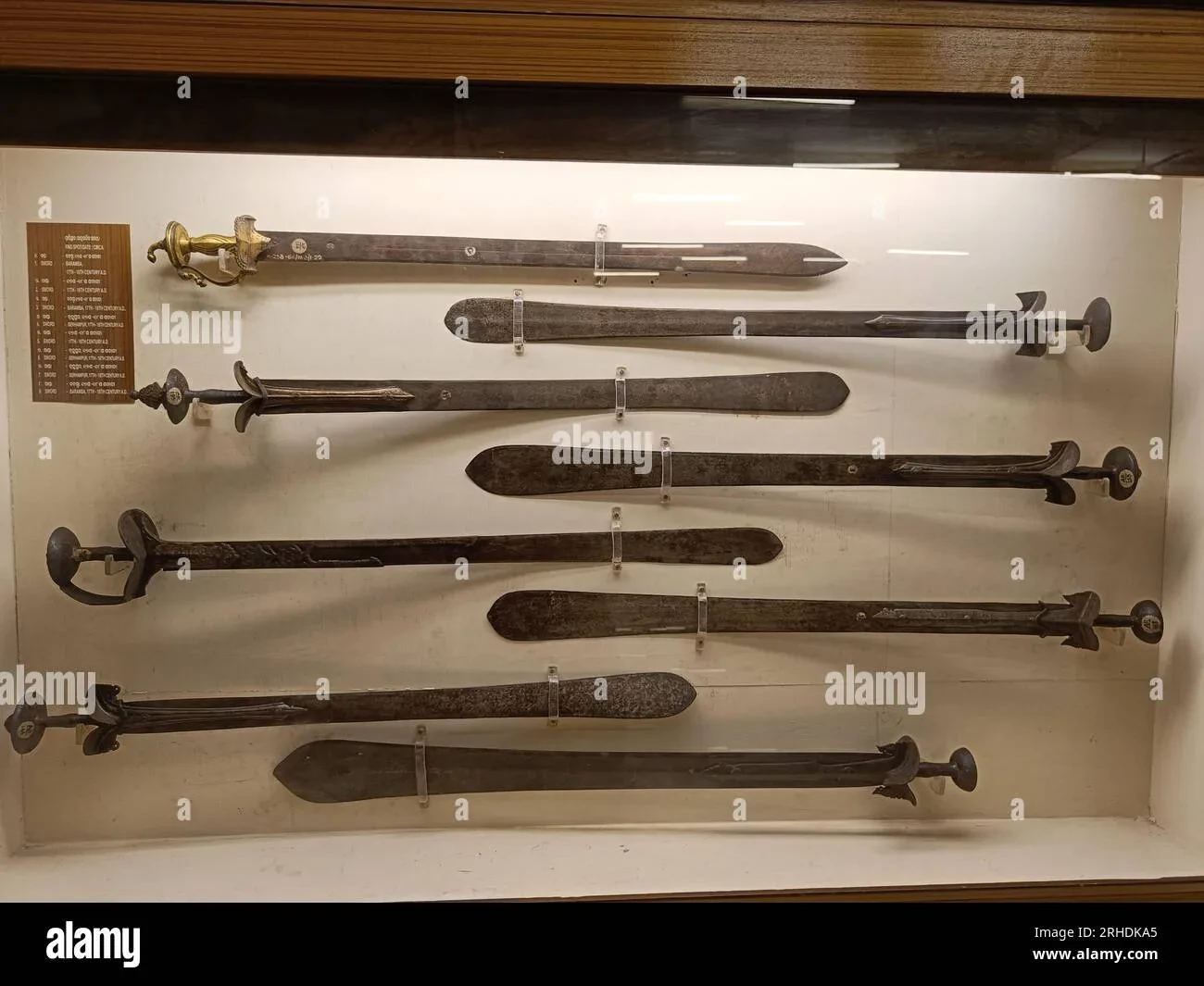 Variety of diecast swords