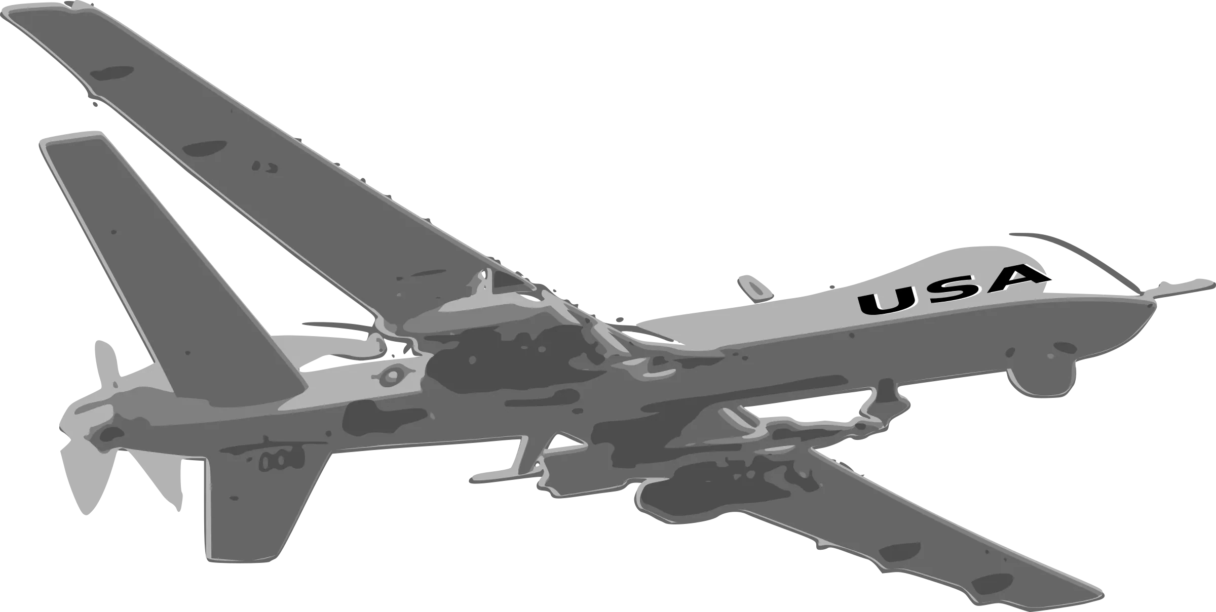 Predator Drone Diecast Model 1