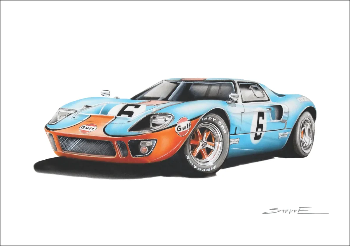Ford GT40 Gulf diecast collection