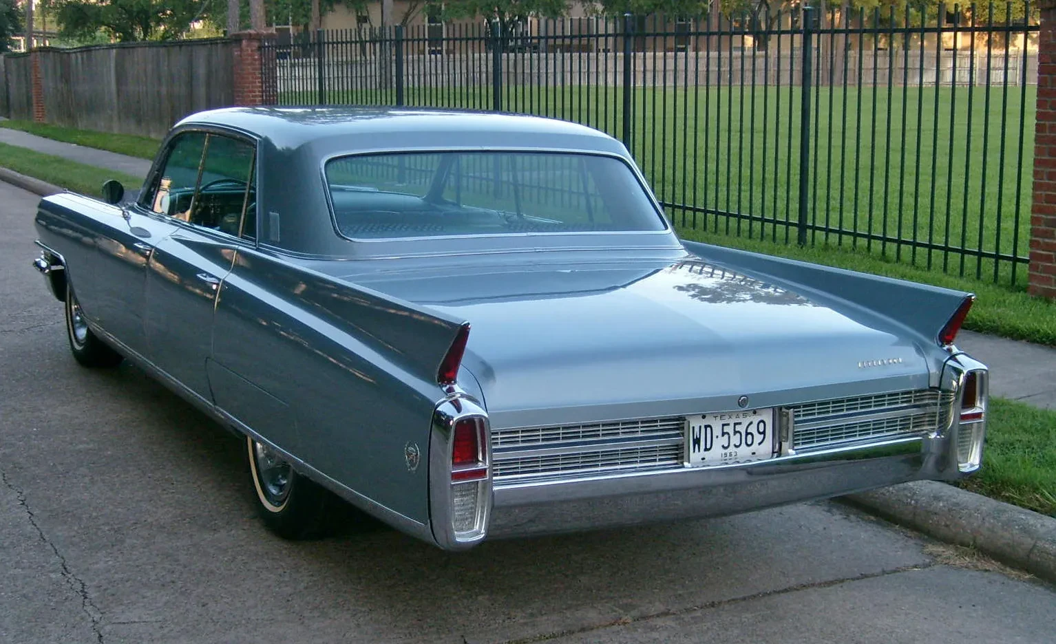 Close-up of 1963 Cadillac diecast details