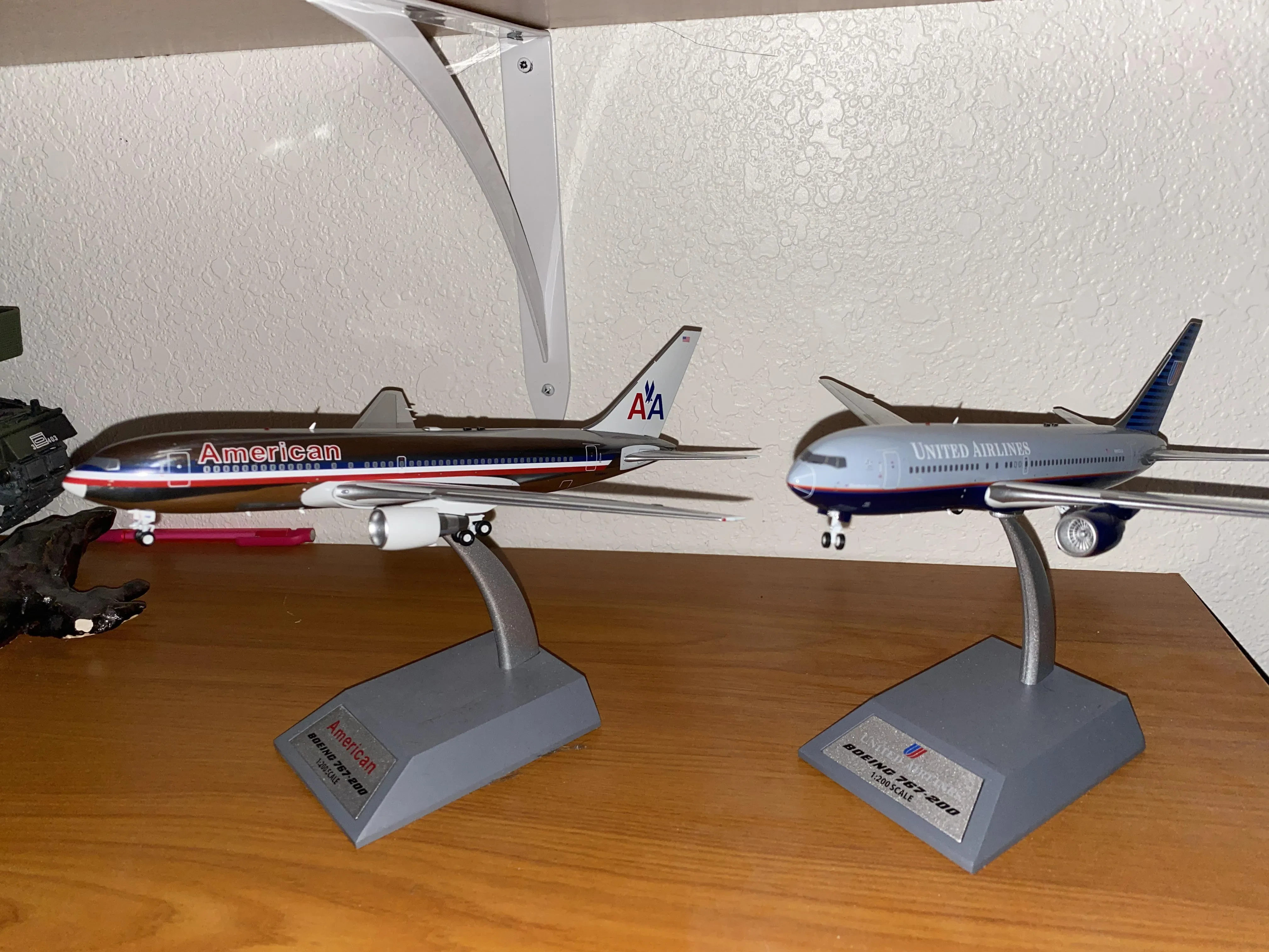 Diecast plane collection