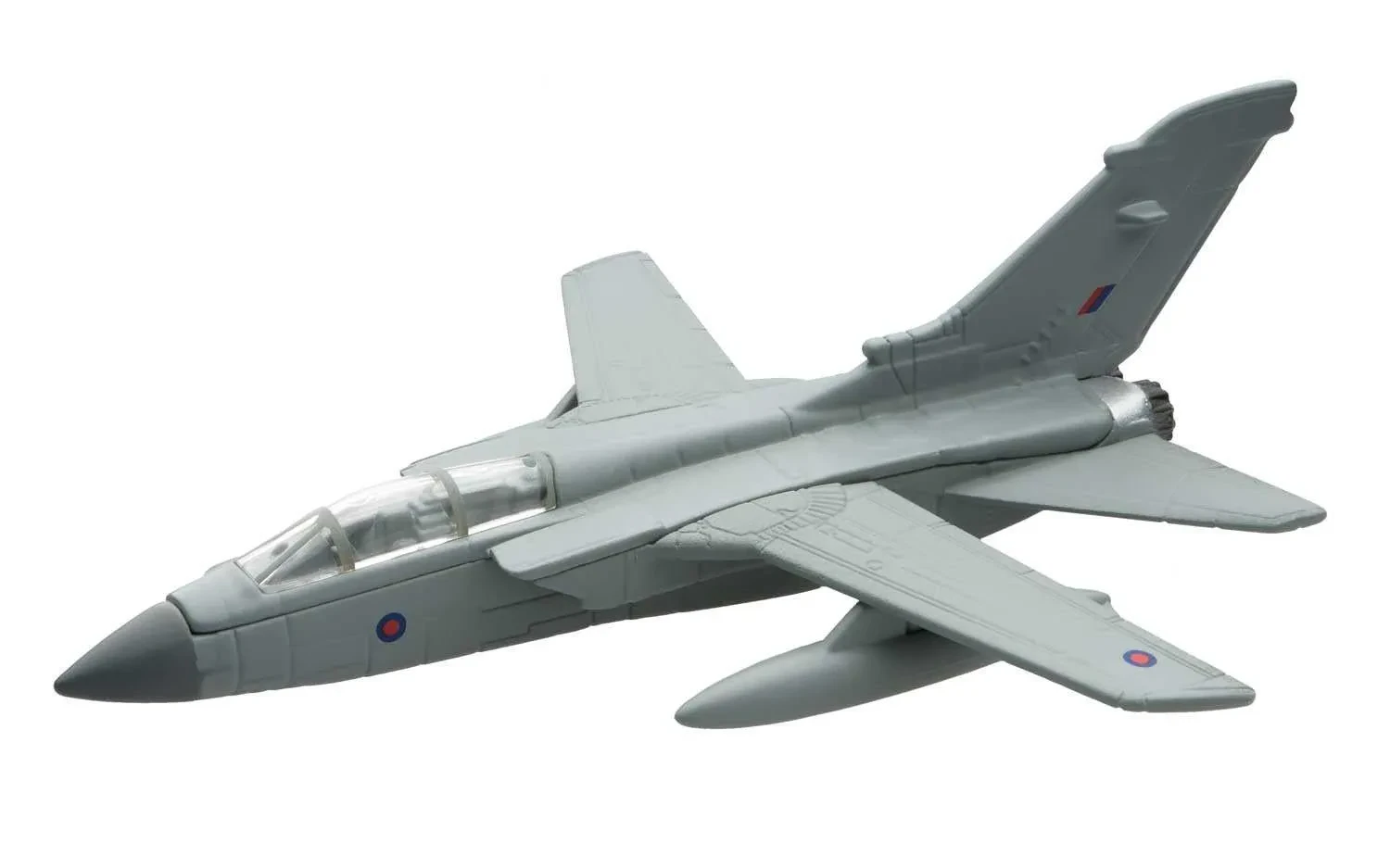 Diecast plane model with detailed paint