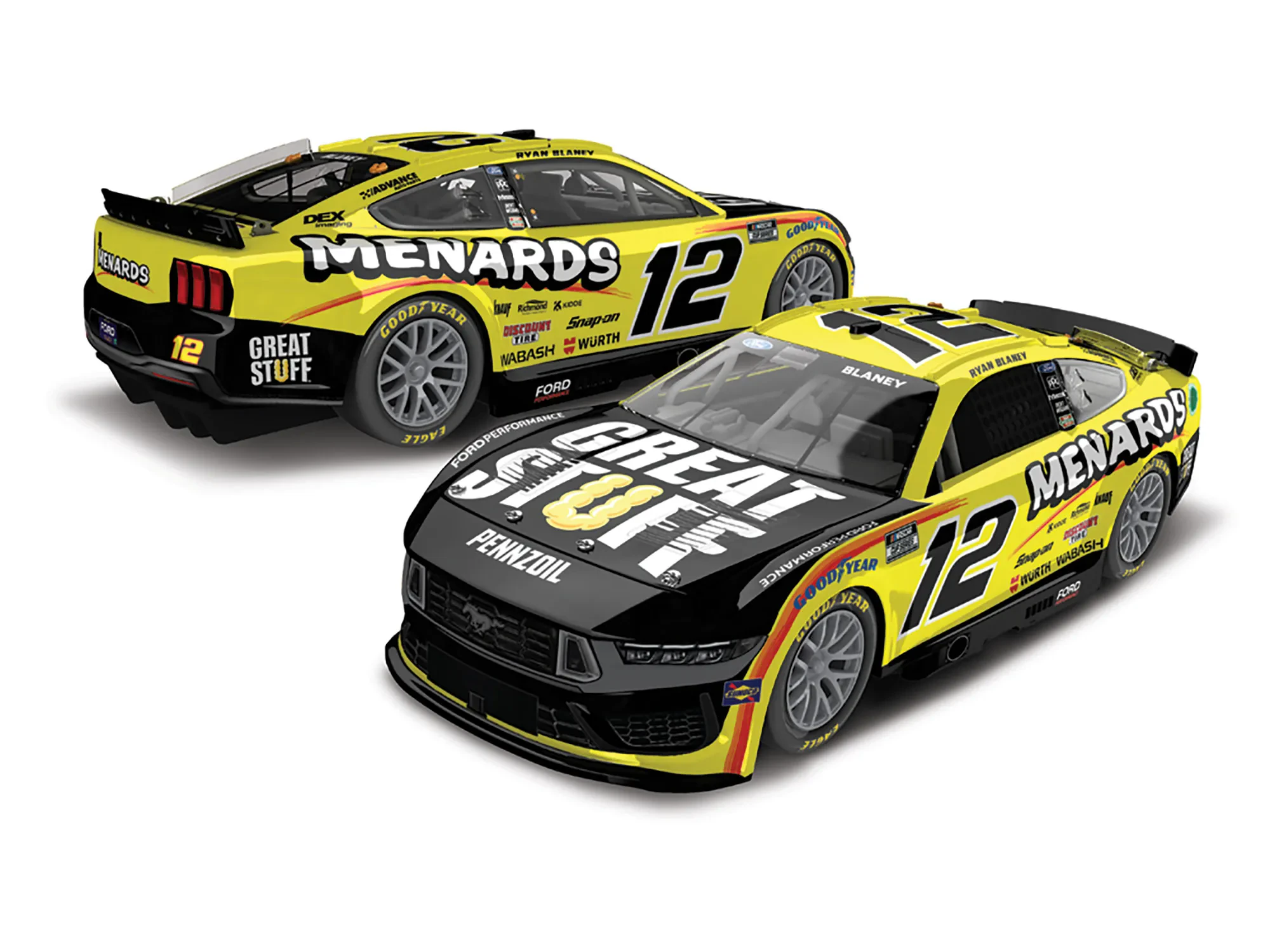 Ryan Blaney 2024 diecast car