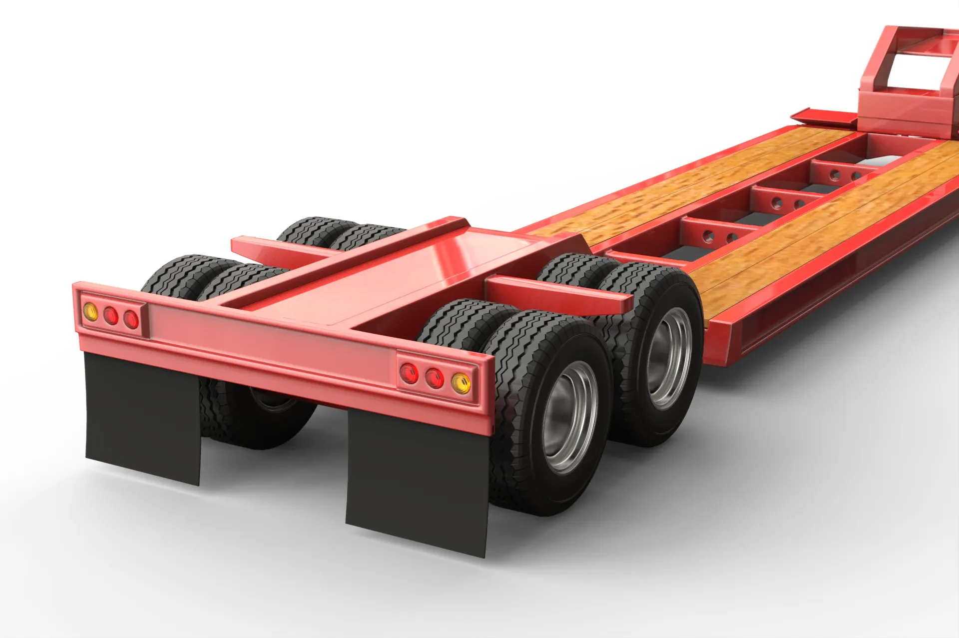 diecast lowboy trailer display case