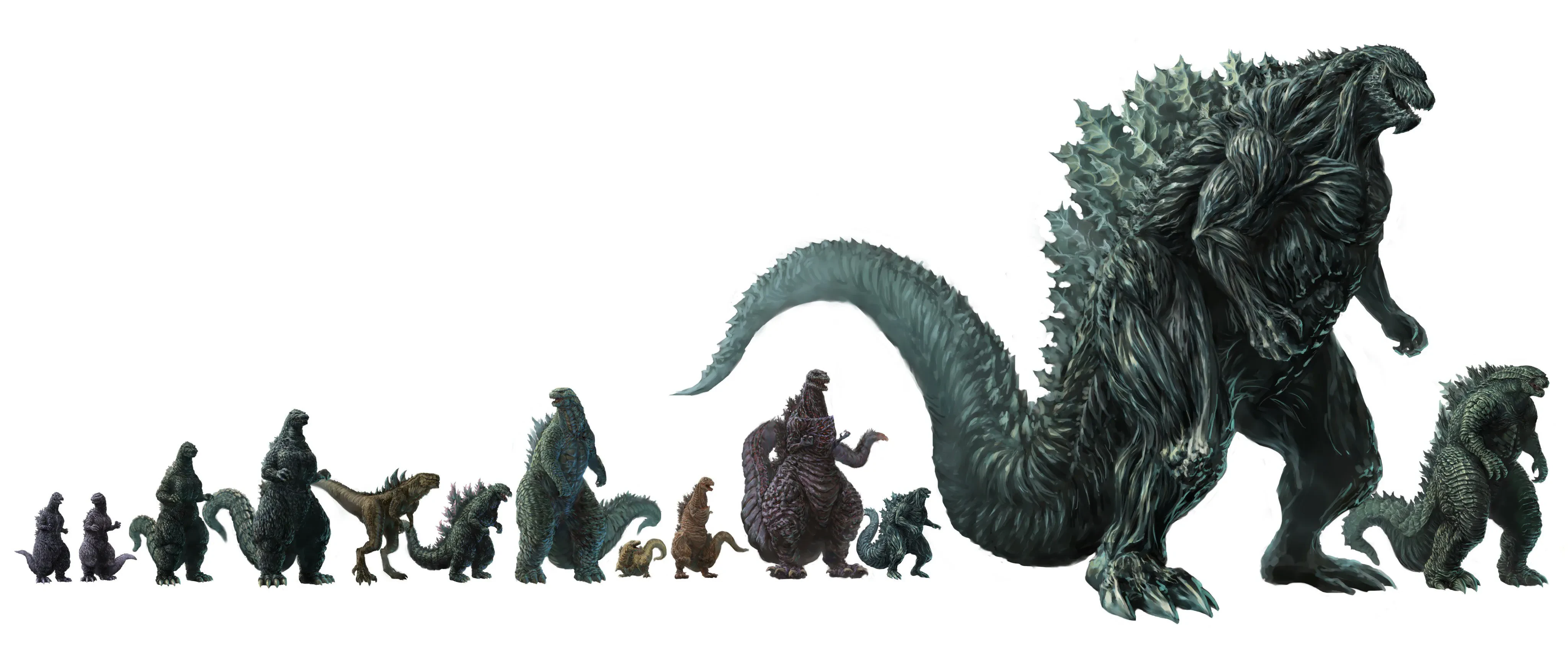Godzilla Diecast Comparison