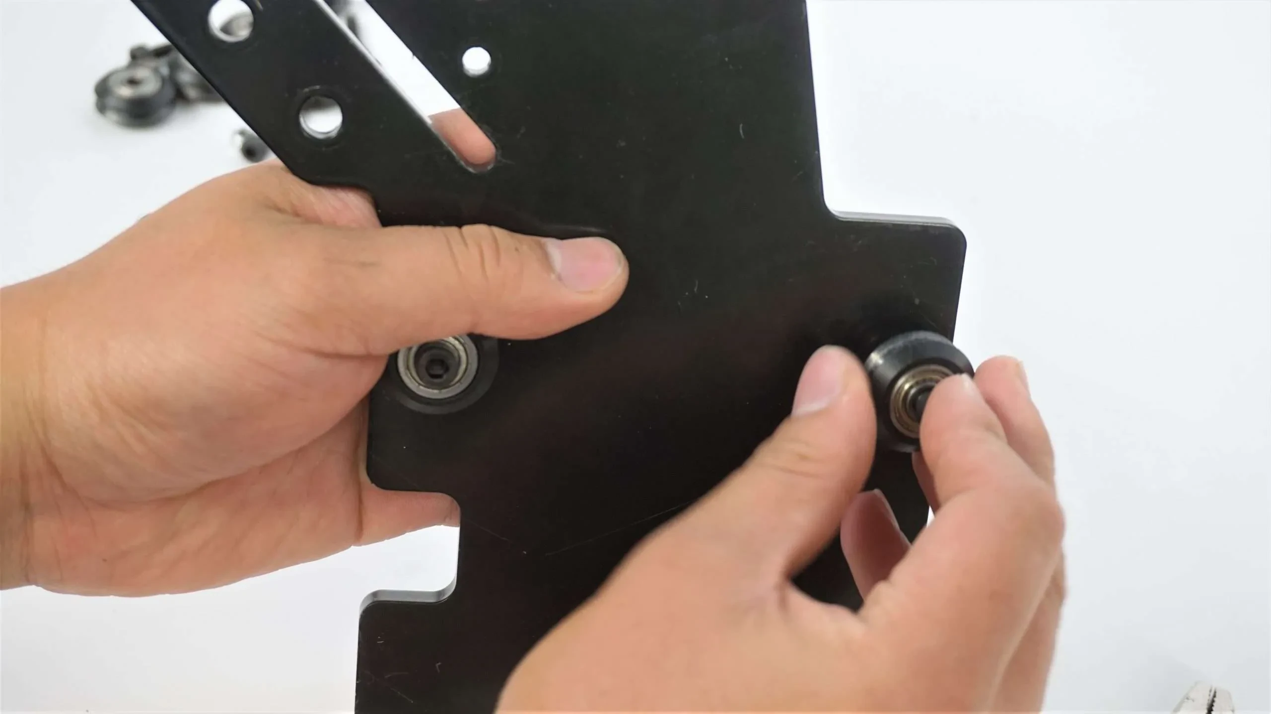 installing diecast wheels