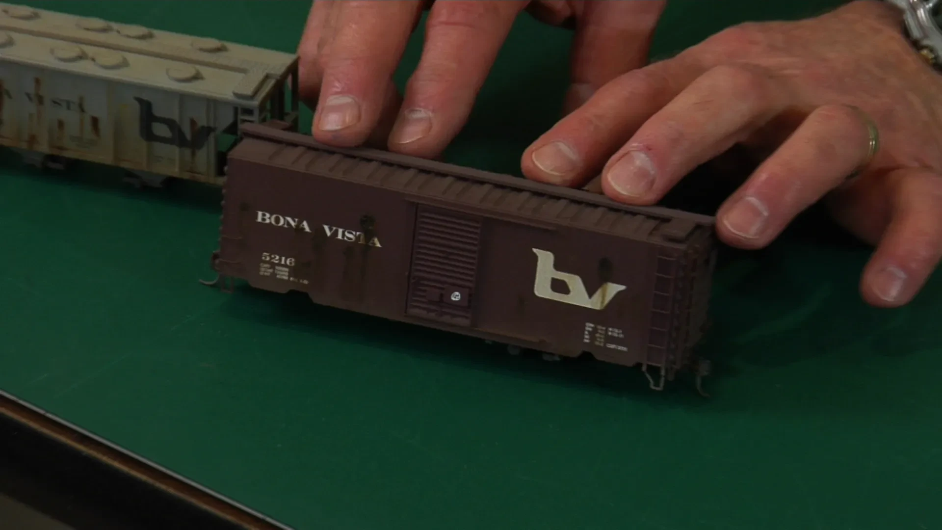 weathering diecast cars