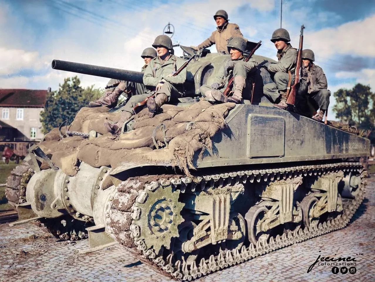 Sherman Tank Exterior Detail