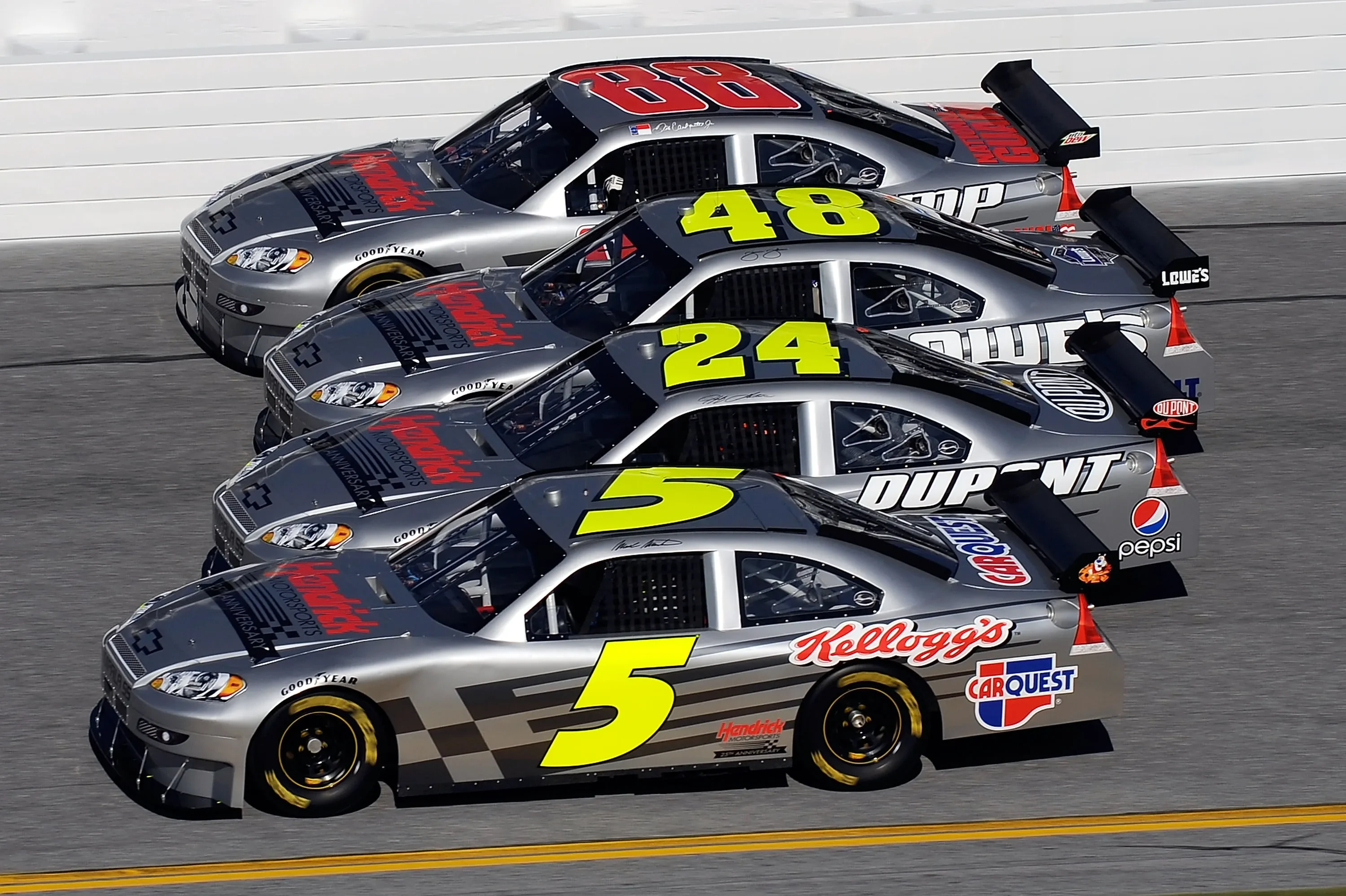 Jimmie Johnson championship diecast car
