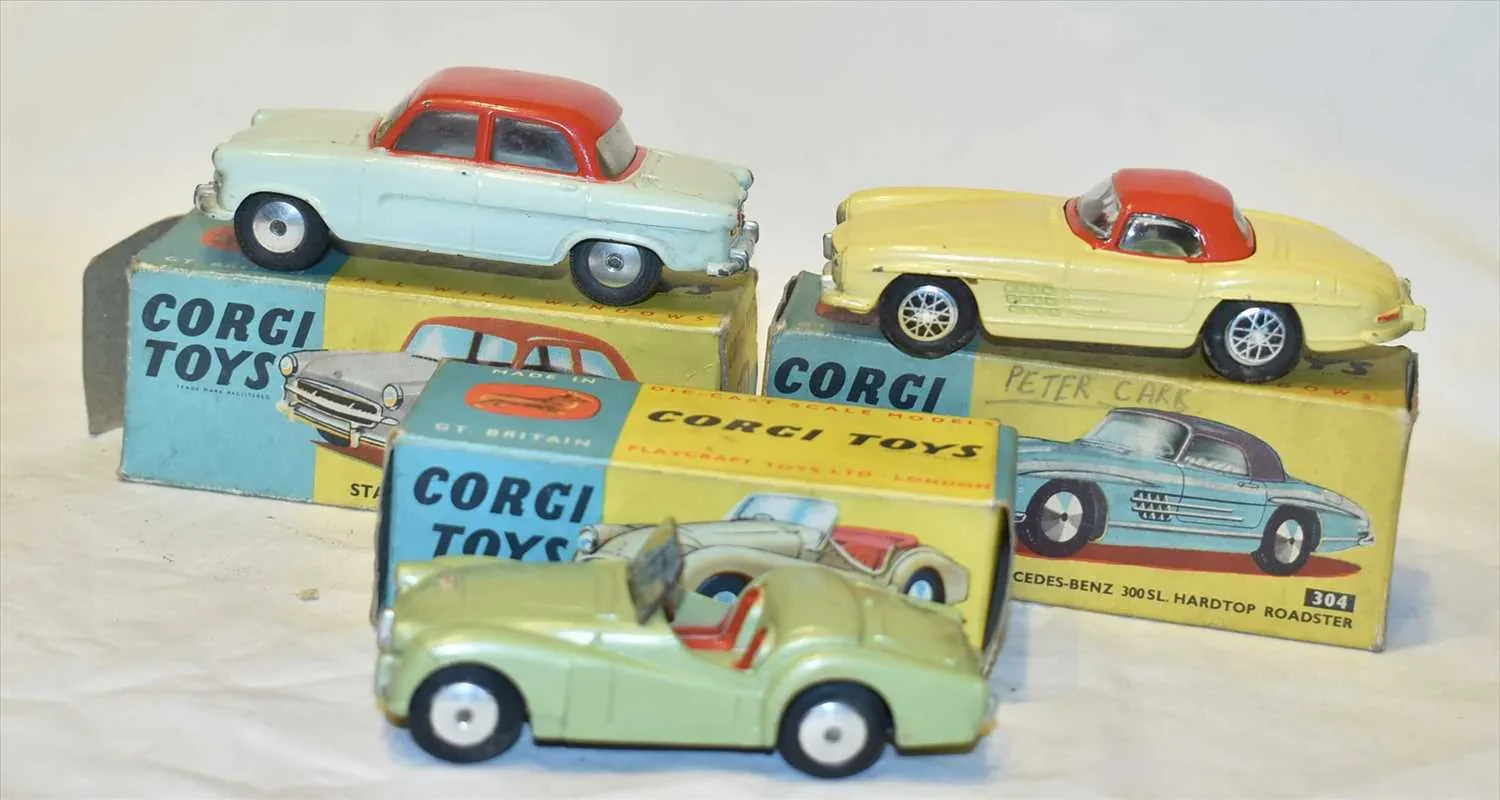 Corgi Diecast Cars Assortment