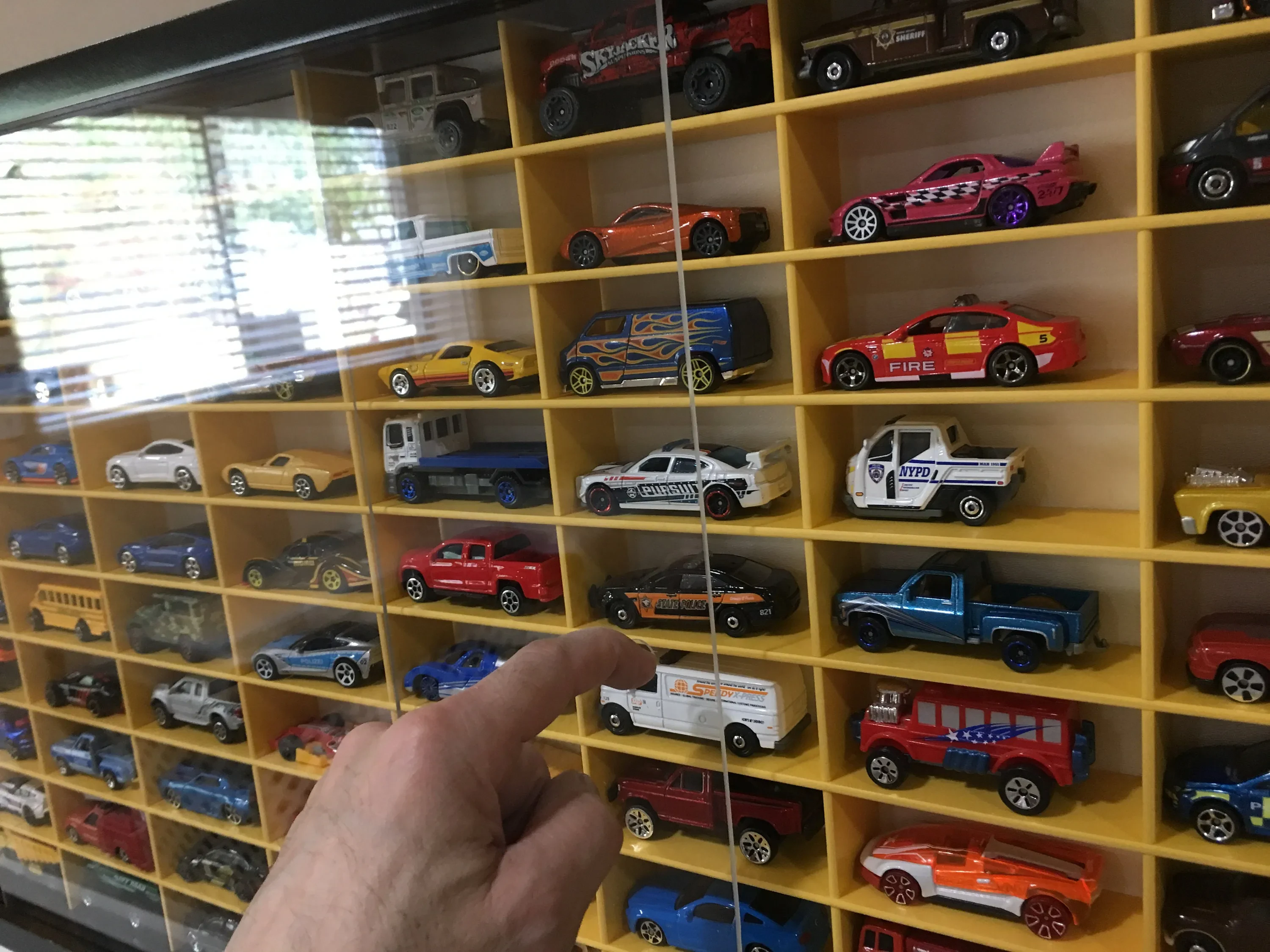 GT40 Diecast in Display Case