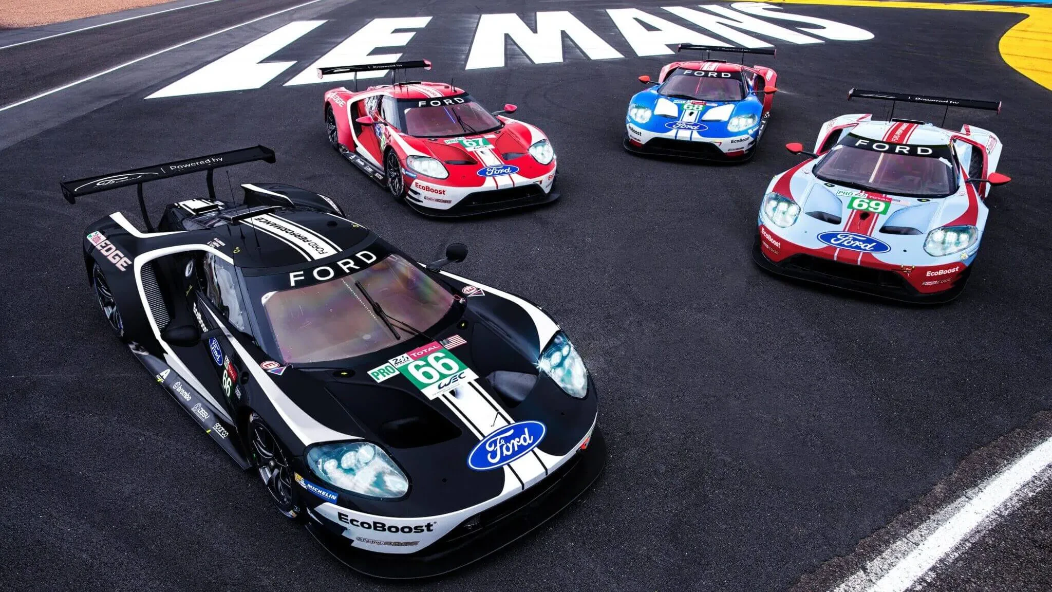 Ford GT40 Le Mans diecast liveries