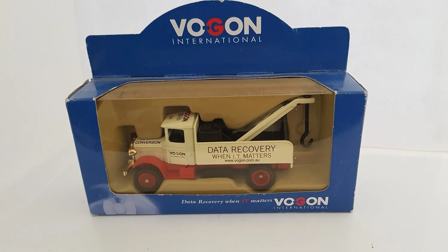Close up of rare diecast model