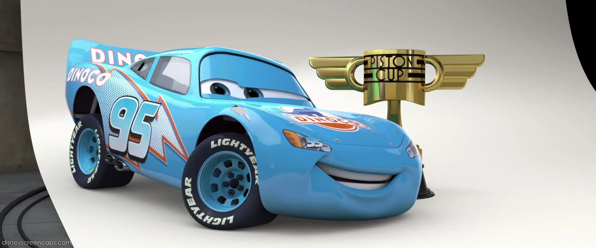 Close-up of Dinoco McQueen details 2024