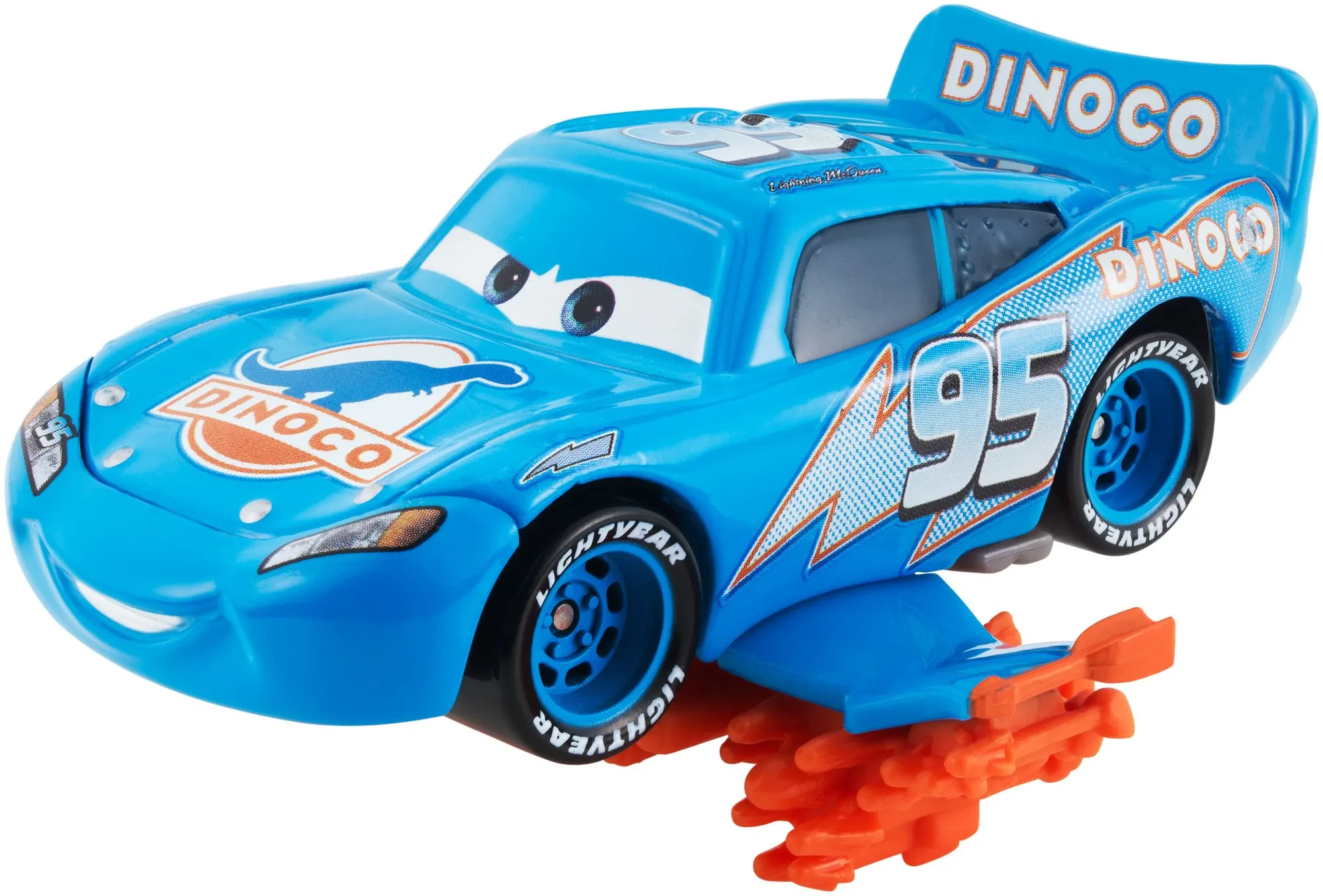 Collection of Dinoco McQueen diecast 2024