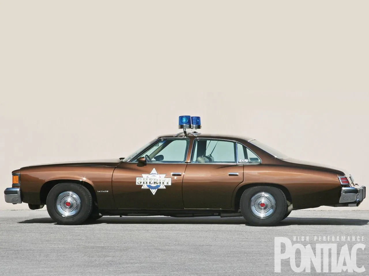1977 Pontiac LeMans Police Car Diecast