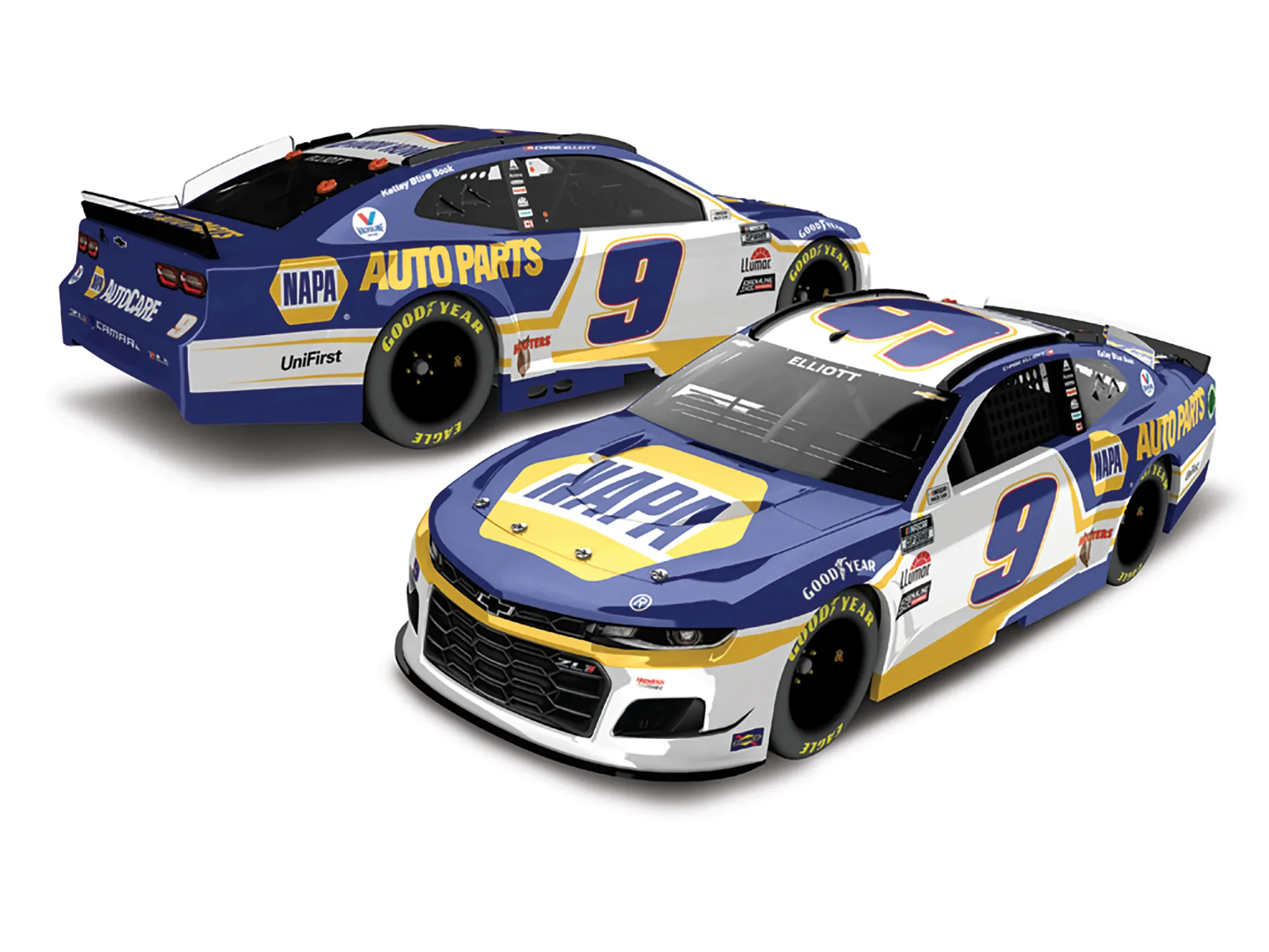 Limited edition Chase Elliott diecast