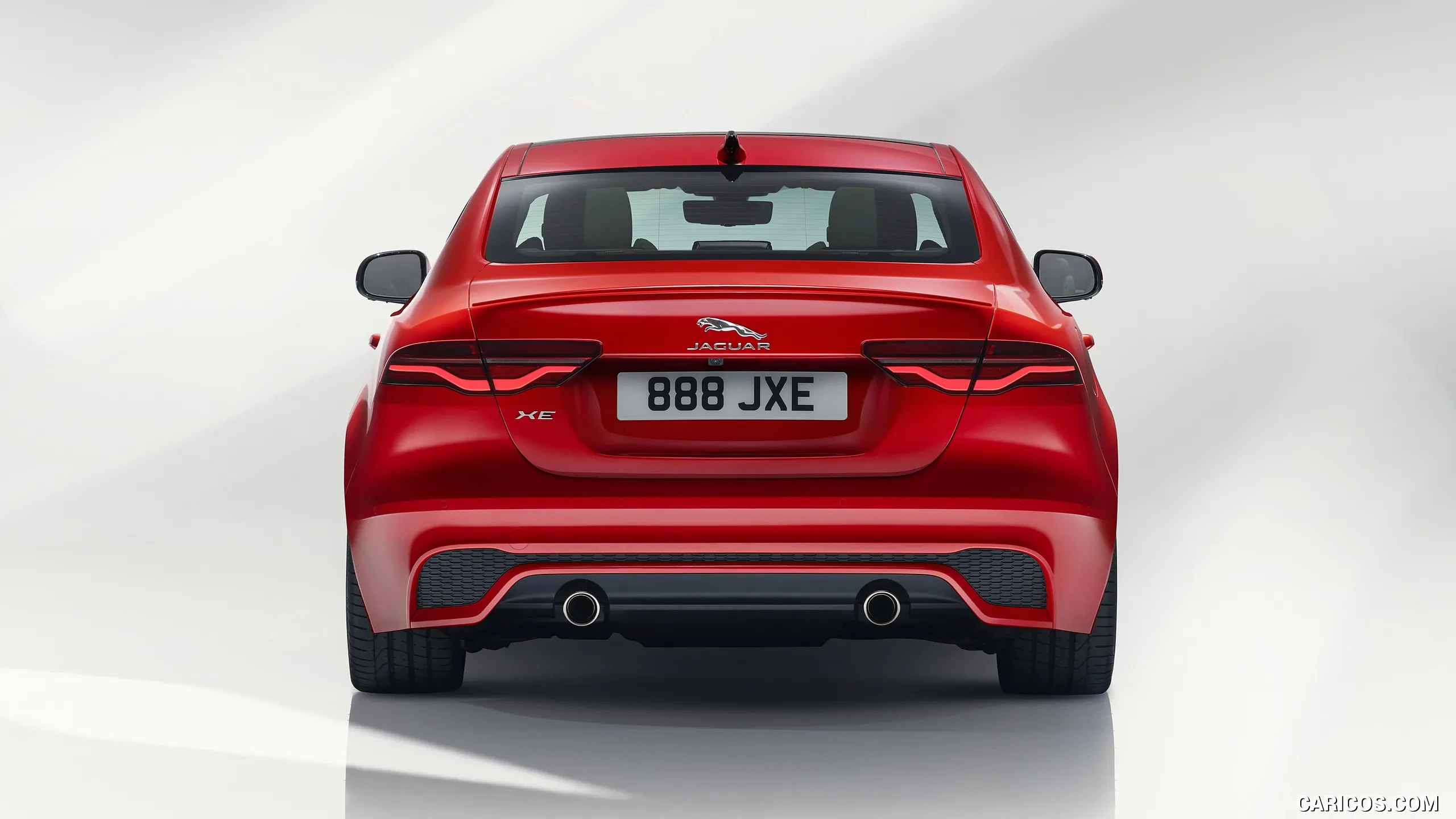 Jaguar XE diecast model close-up