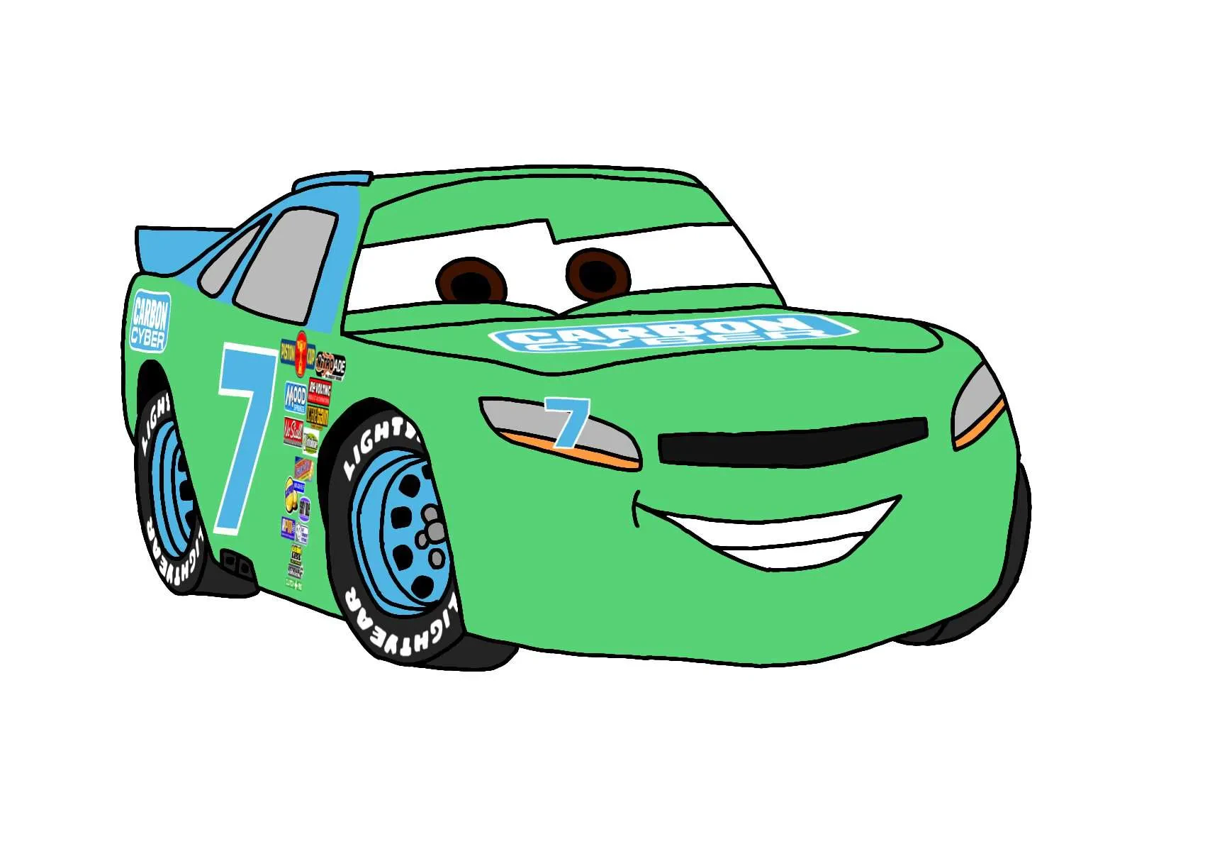 Cars 3 Carbon Cyber Collection